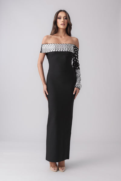 NINA BANDAGE DRESS