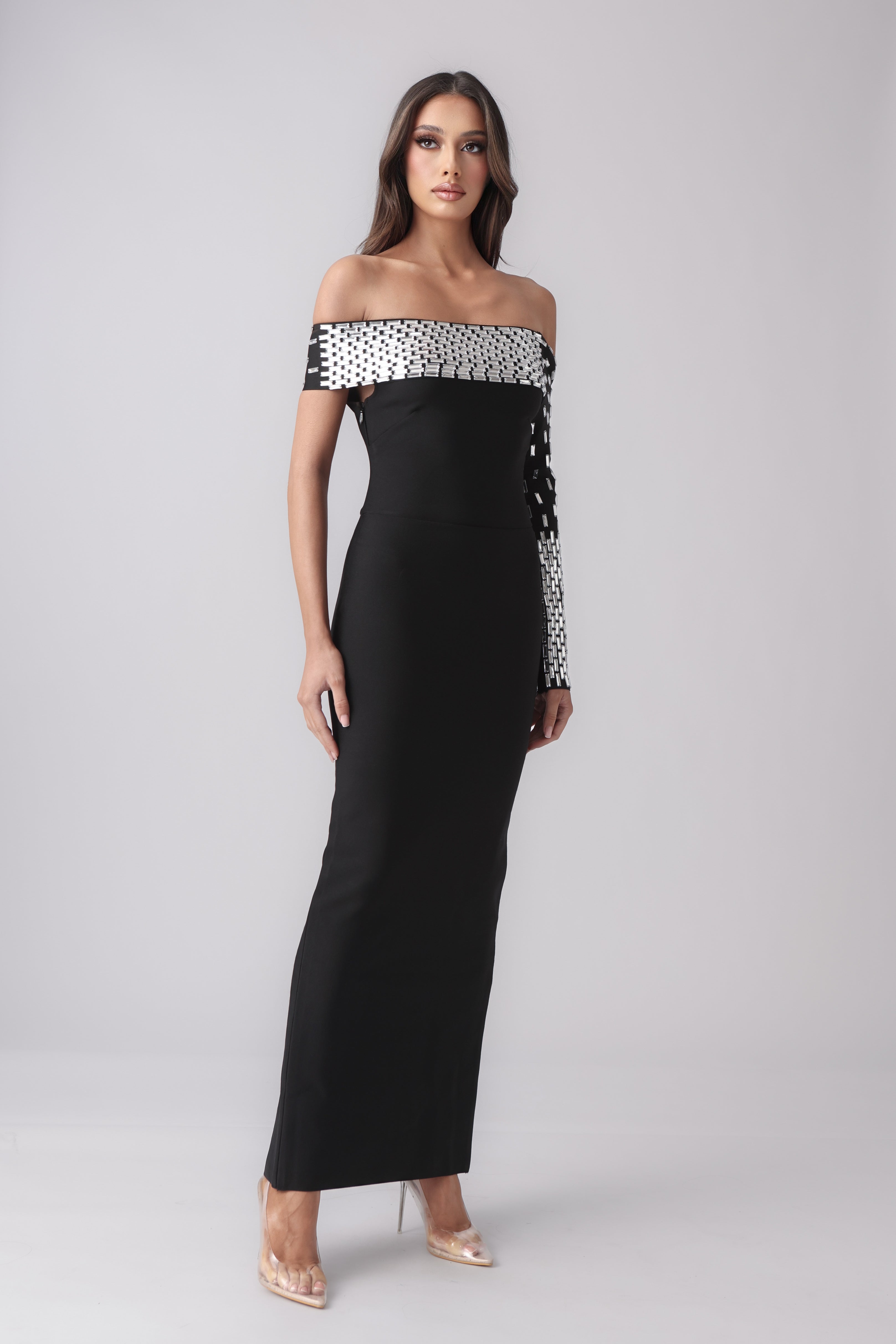 NINA BANDAGE DRESS