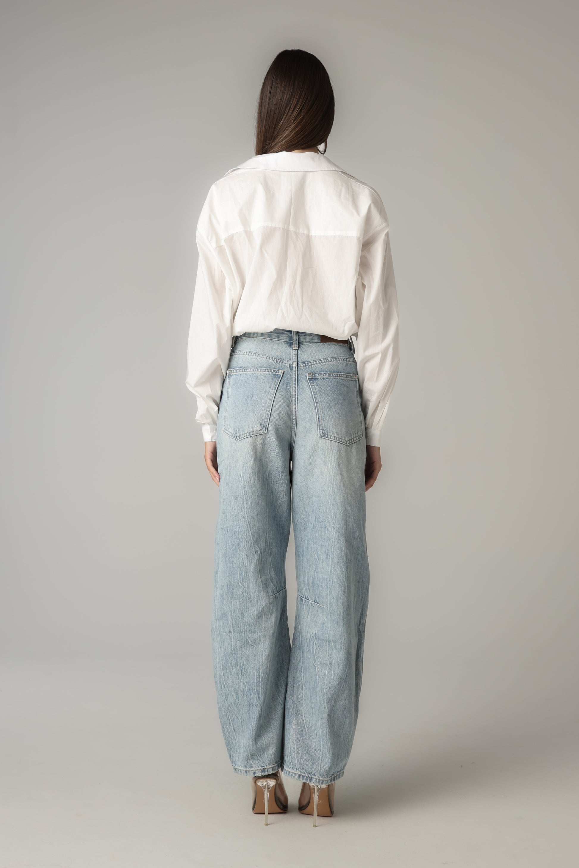 COREEN CROPPED SHIRT