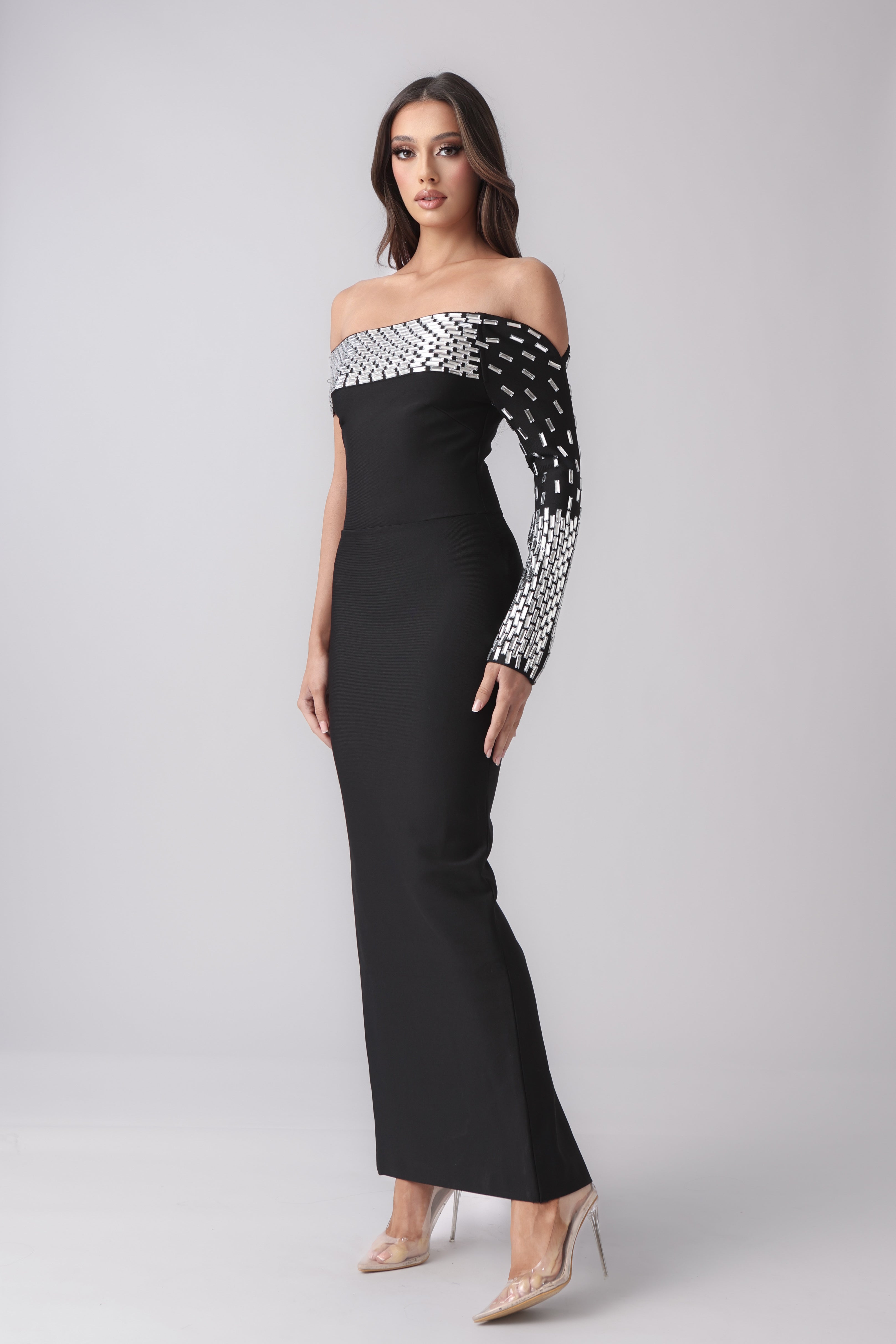 NINA BANDAGE DRESS
