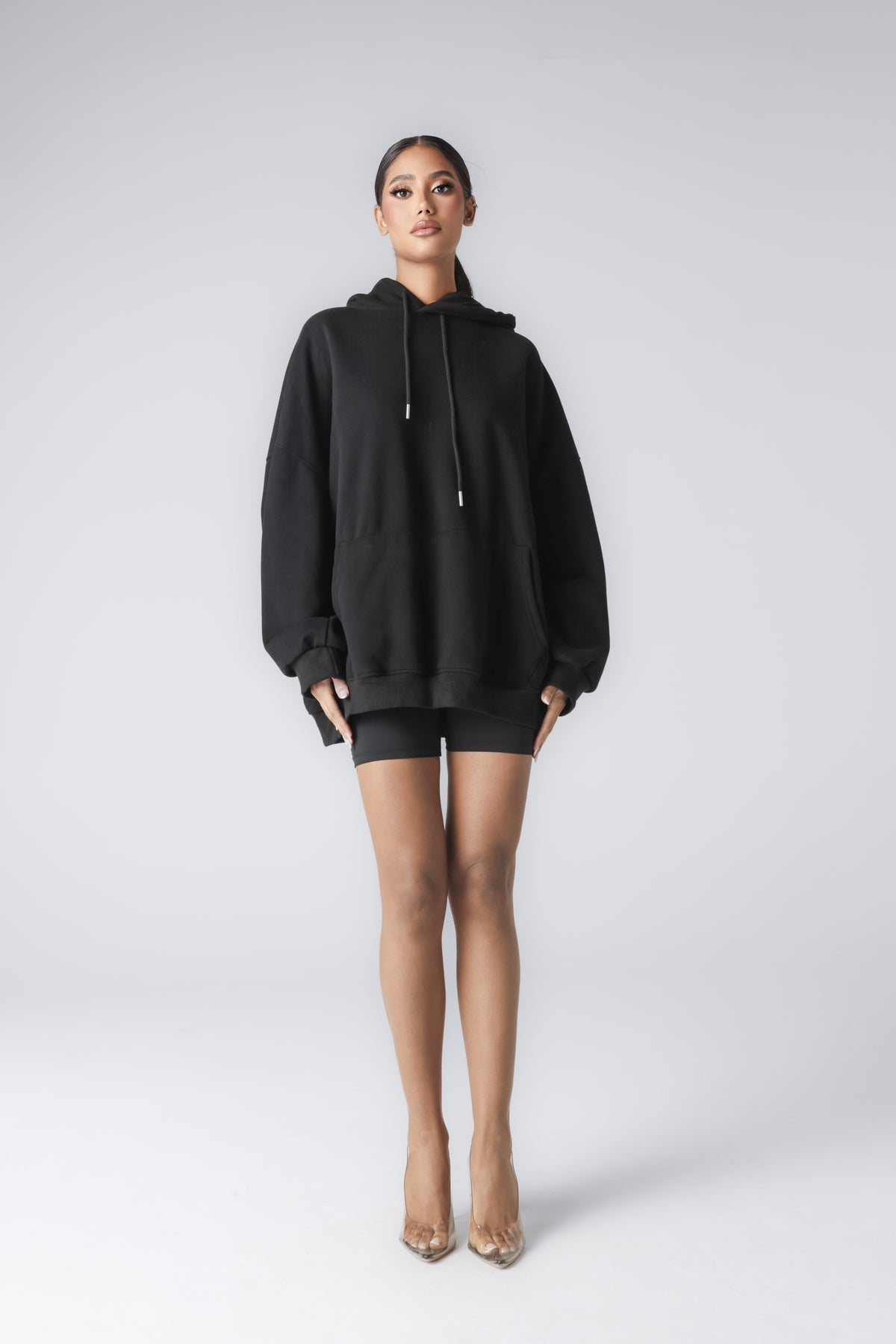 JUST A GIRL HOODIE