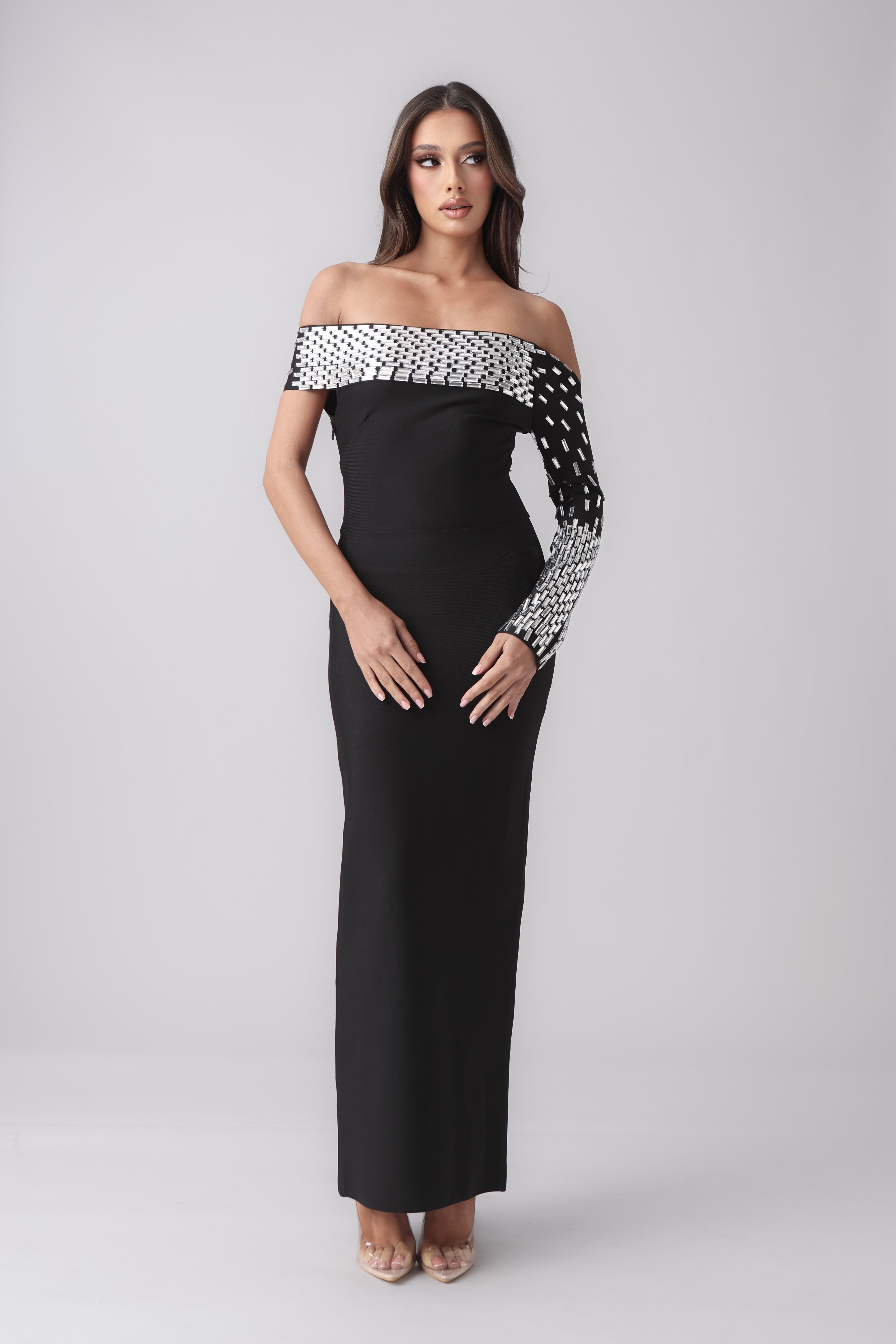 NINA BANDAGE DRESS
