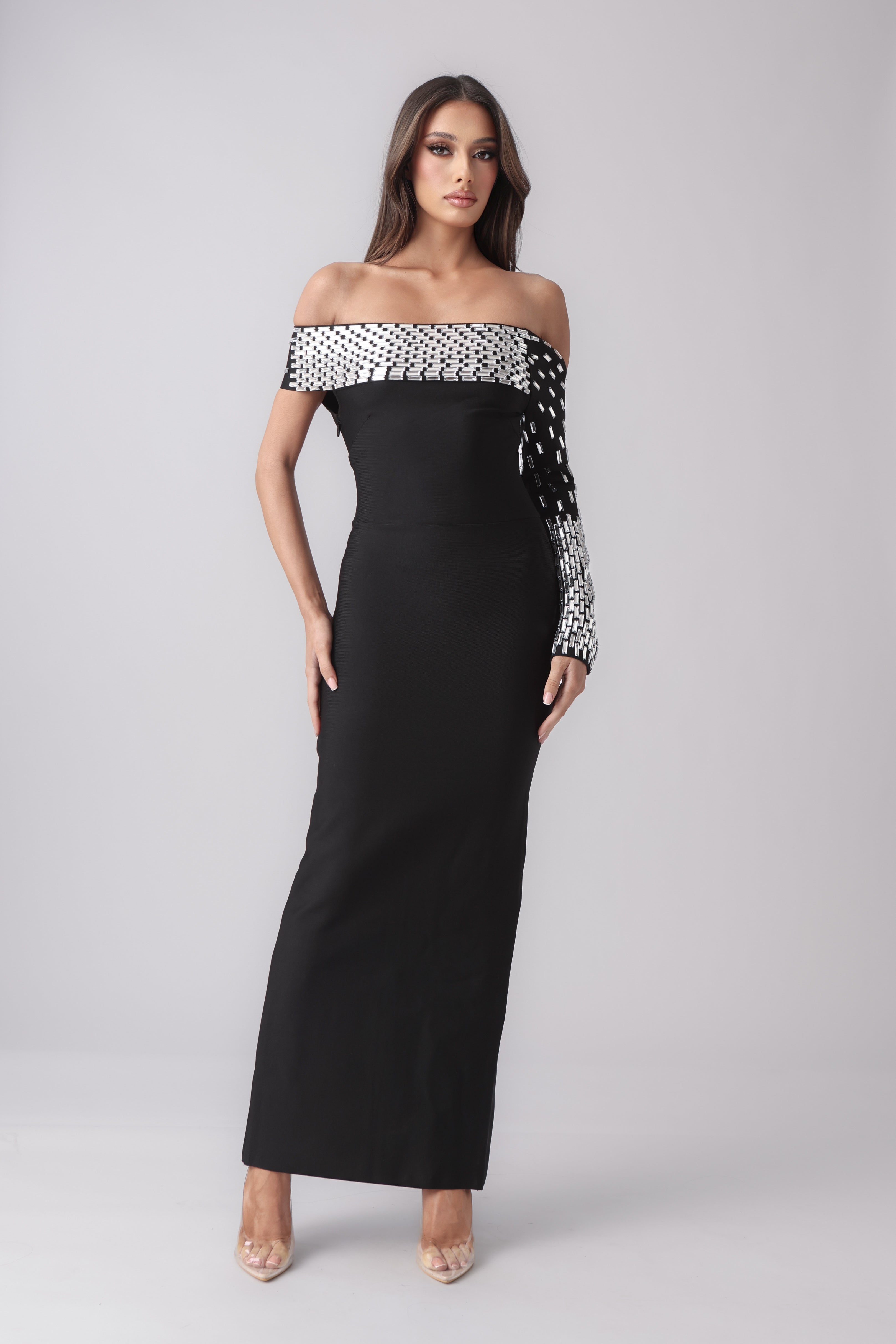 NINA BANDAGE DRESS
