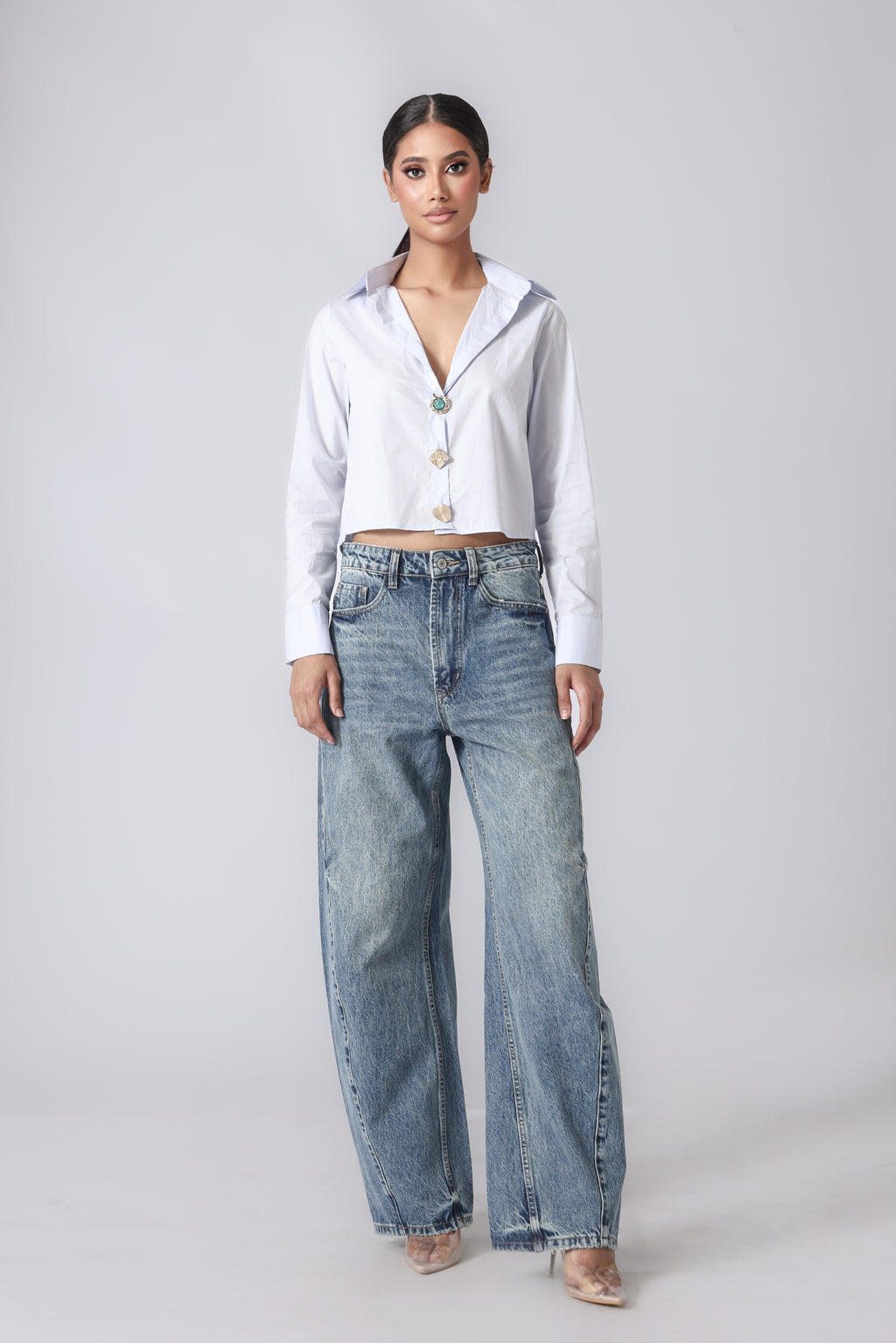 ARELY CROPPED SHIRT