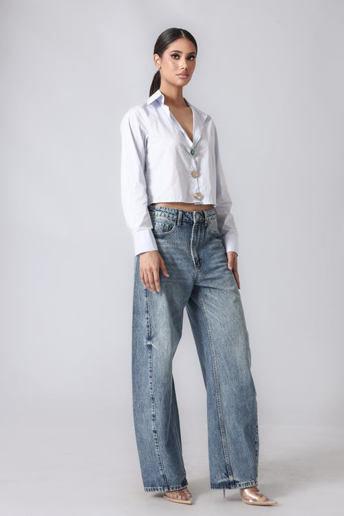 ARELY CROPPED SHIRT