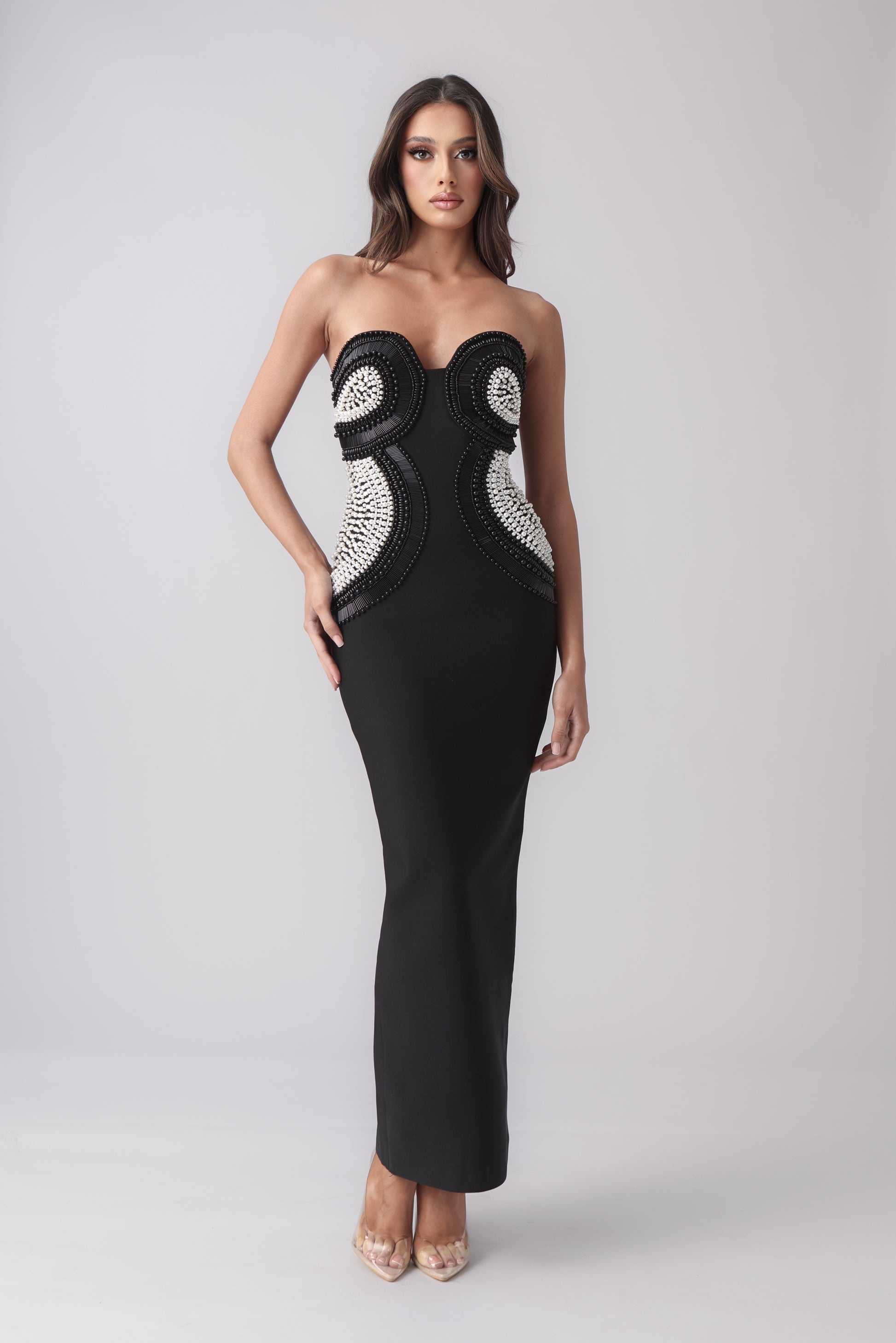 ALORA BANDAGE DRESS