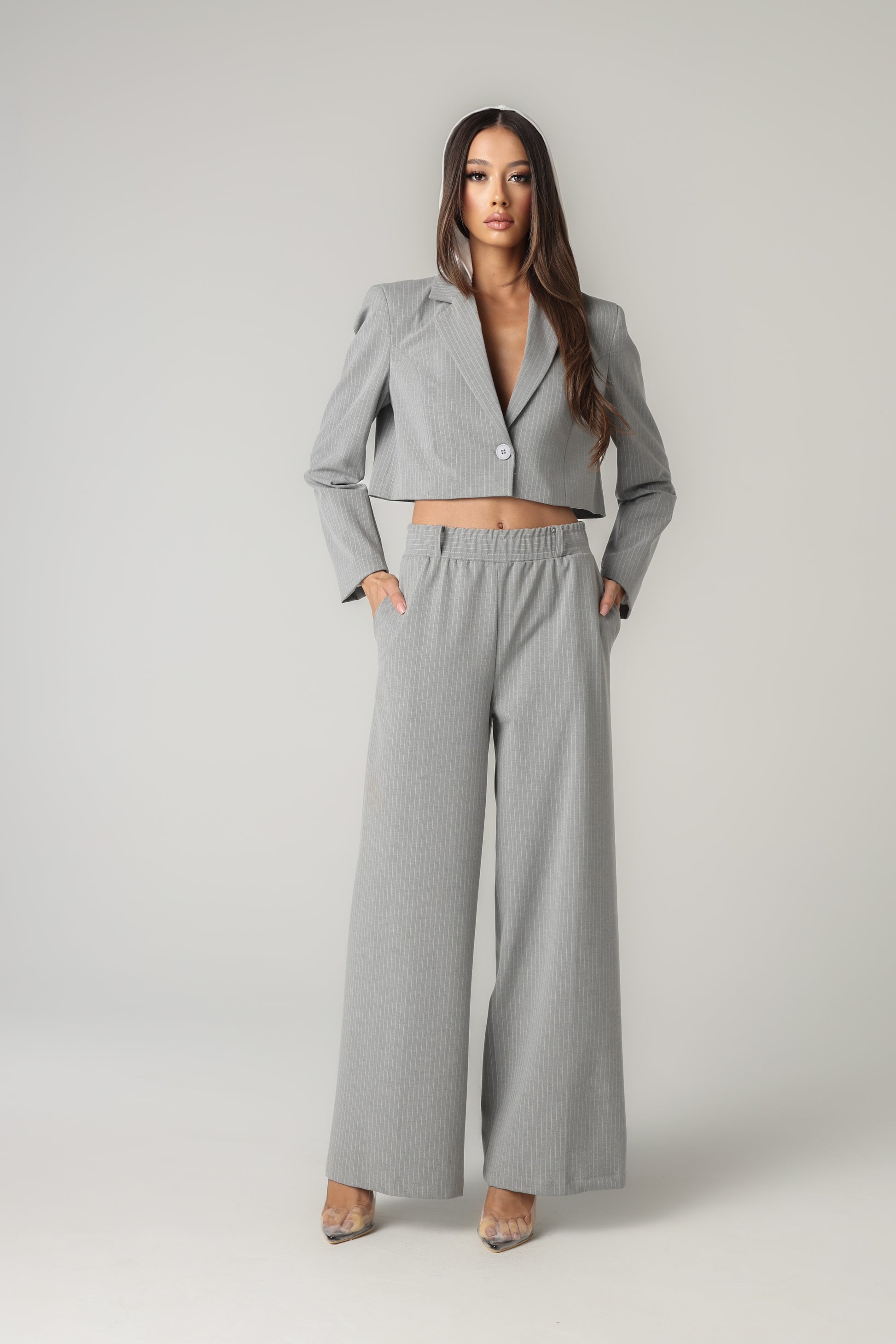 CHLOE CROPPED BLAZER