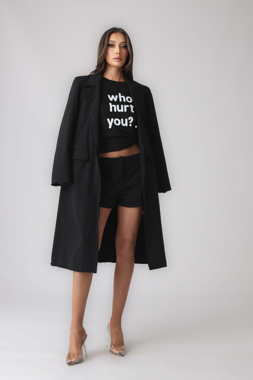 WHO HURT YOU T-SHIRT