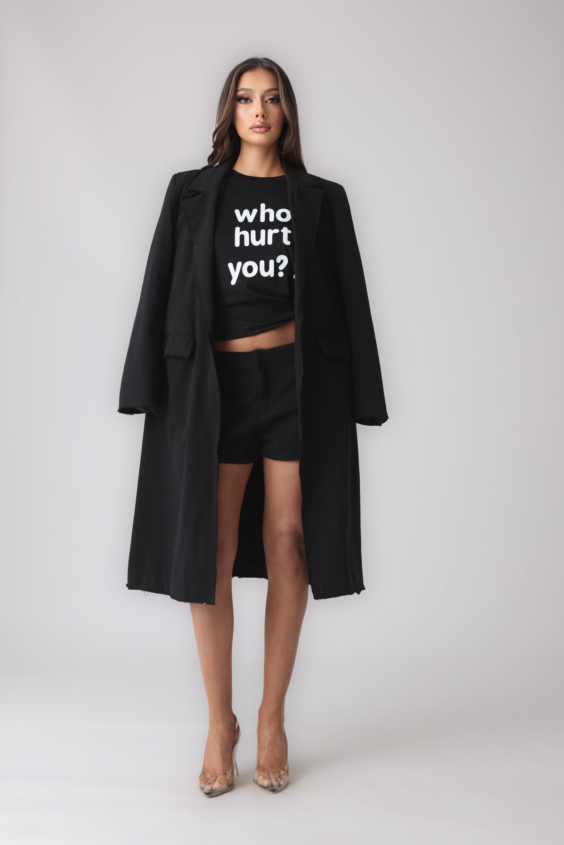 WHO HURT YOU T-SHIRT