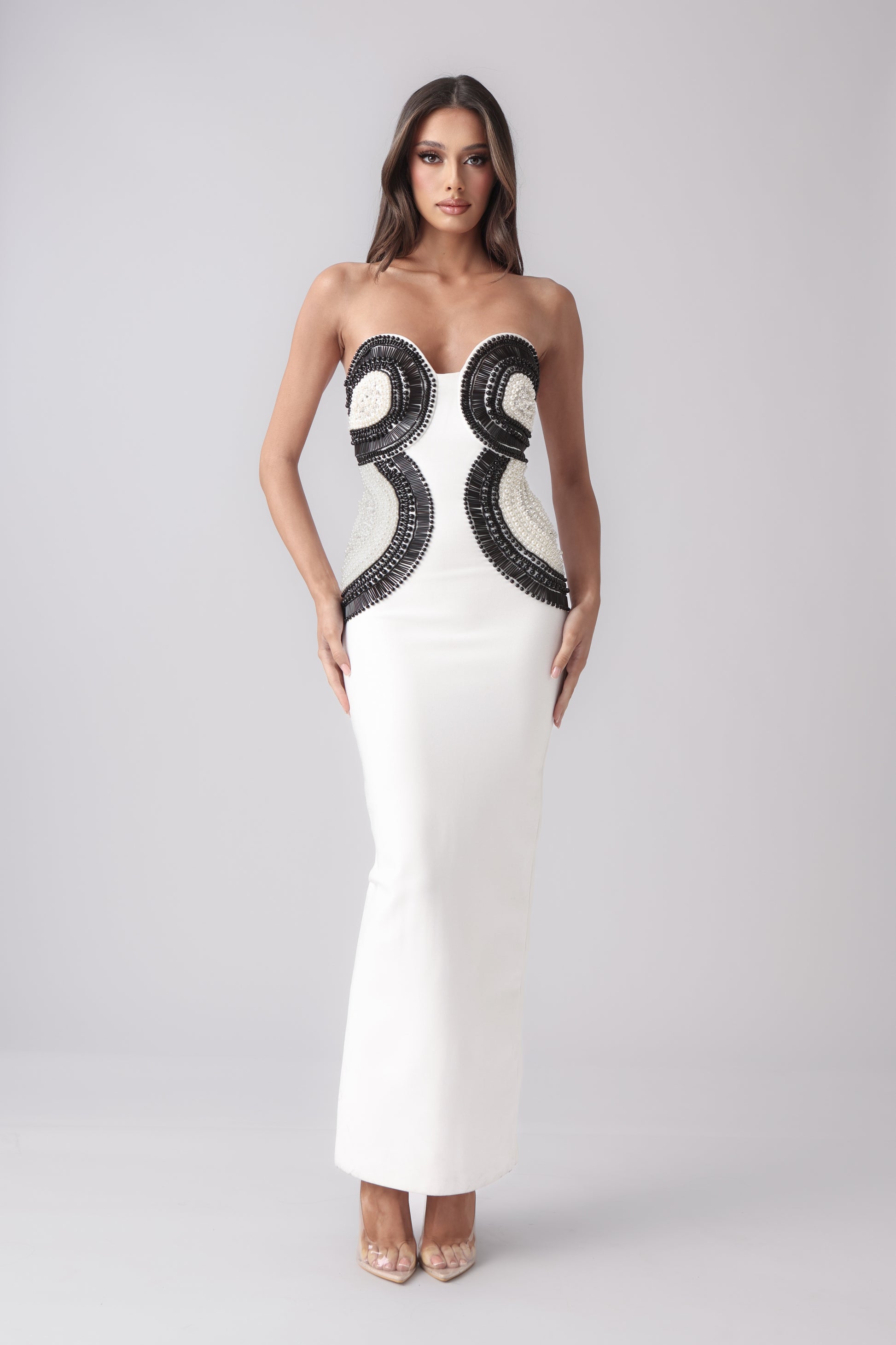 ALORA BANDAGE DRESS