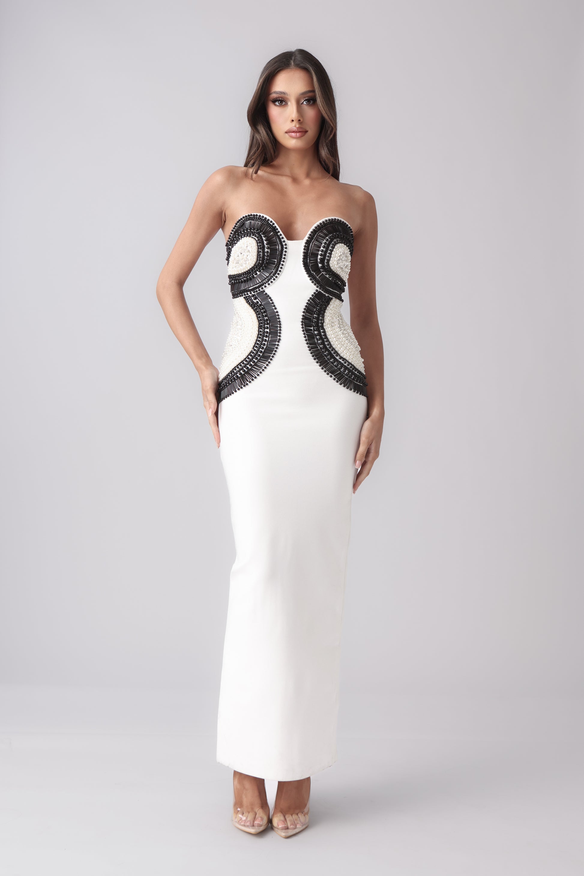 ALORA BANDAGE DRESS