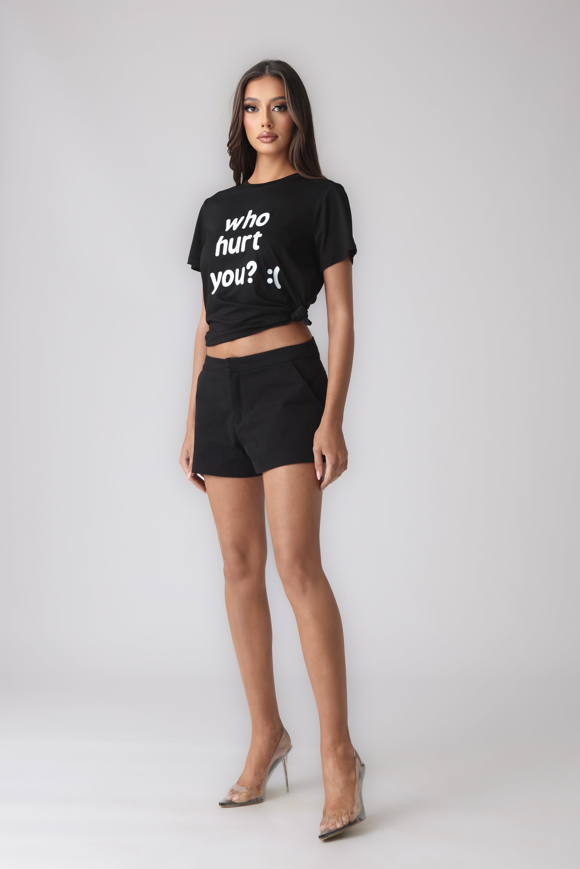 WHO HURT YOU T-SHIRT