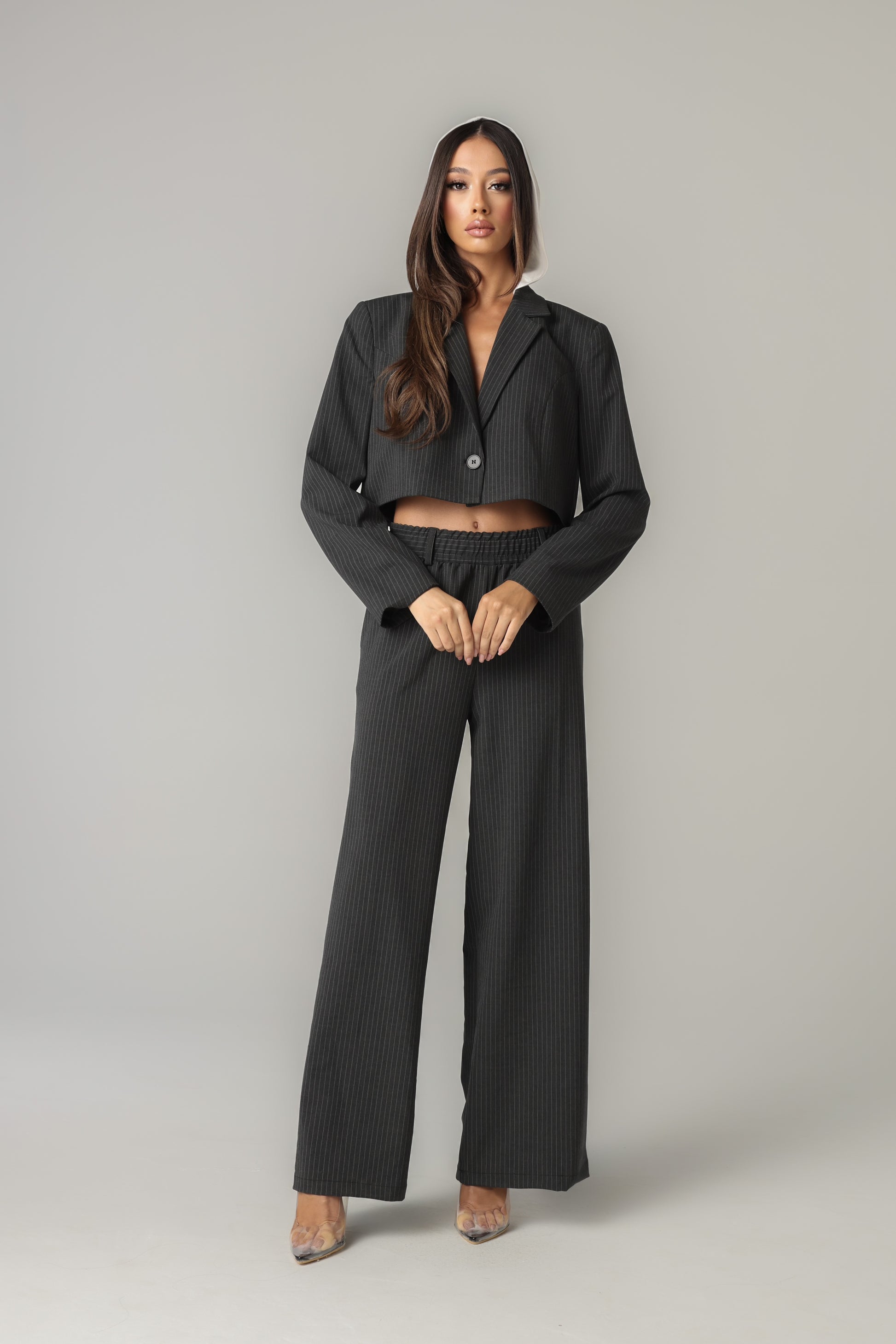 CHLOE CROPPED BLAZER