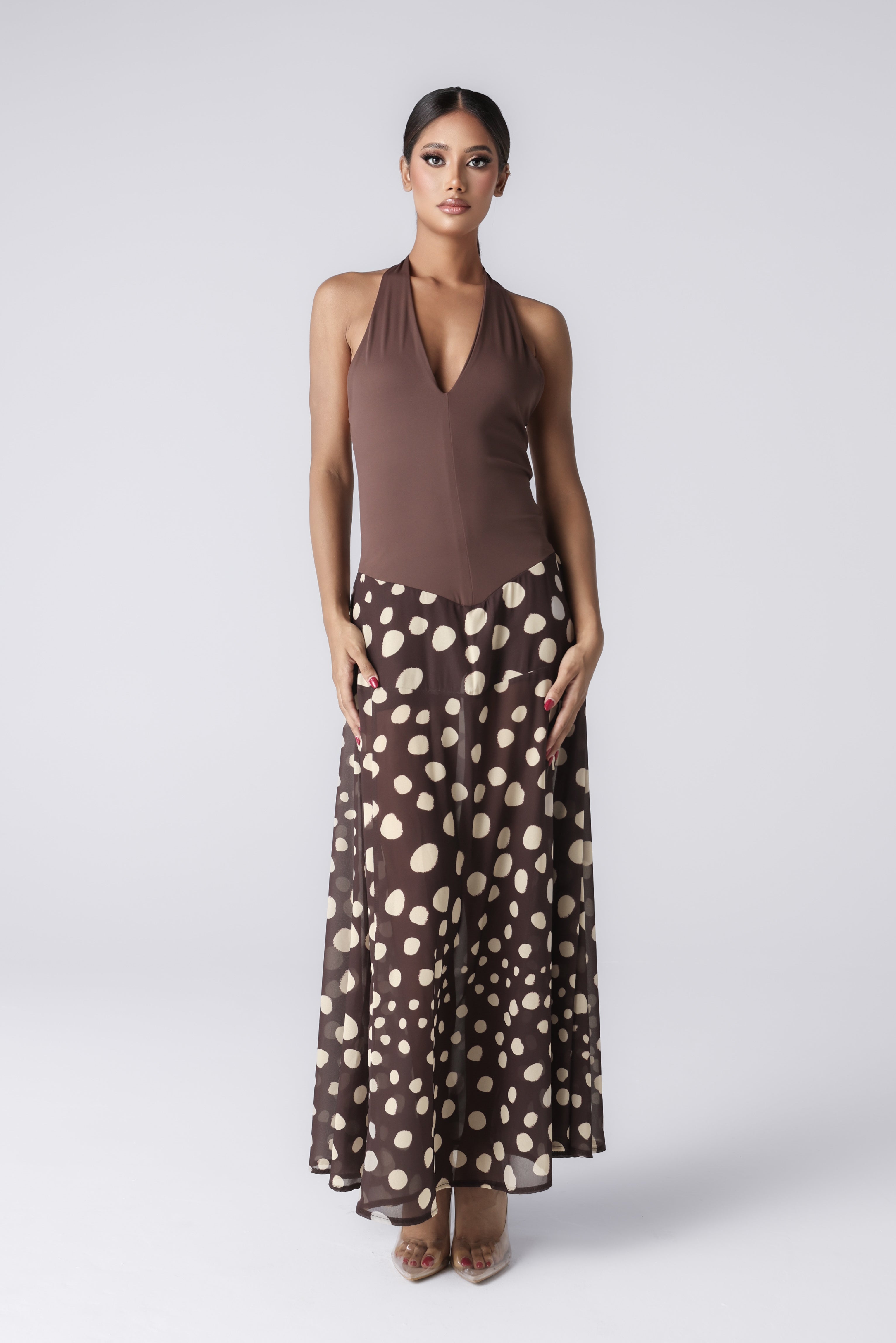 BERTHE MIDI DRESS