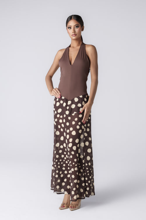 BERTHE MIDI DRESS