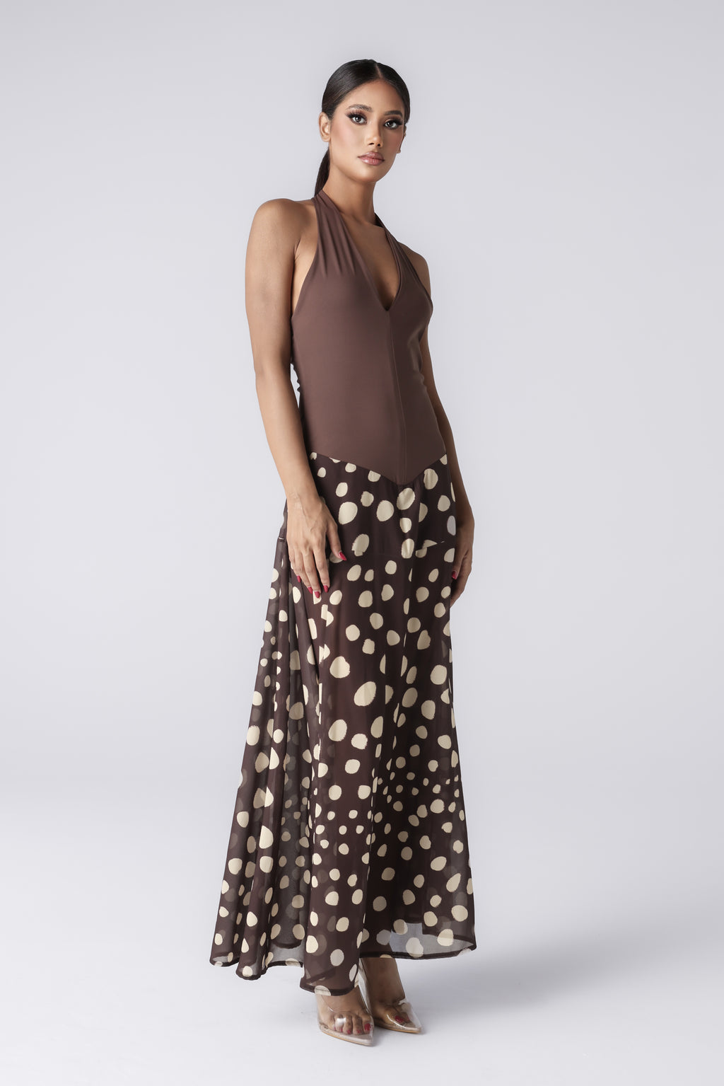 BERTHE MIDI DRESS