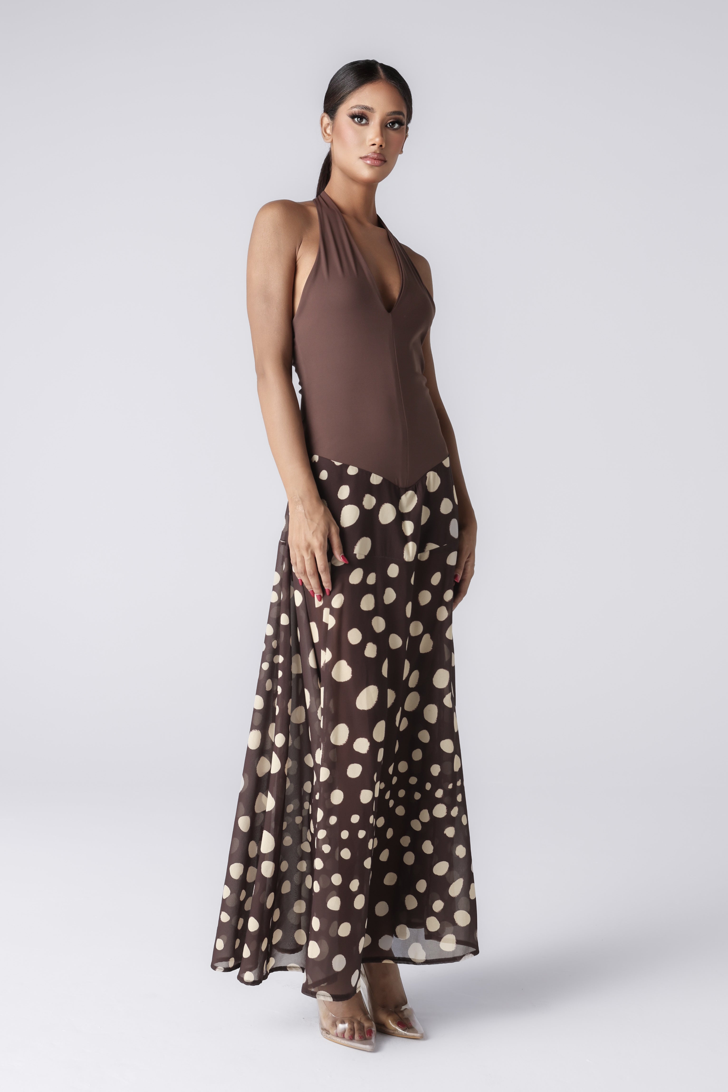 BERTHE MIDI DRESS