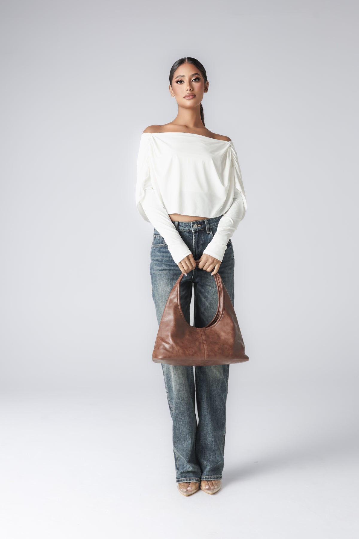 LUNA OFF SHOULDER TOP