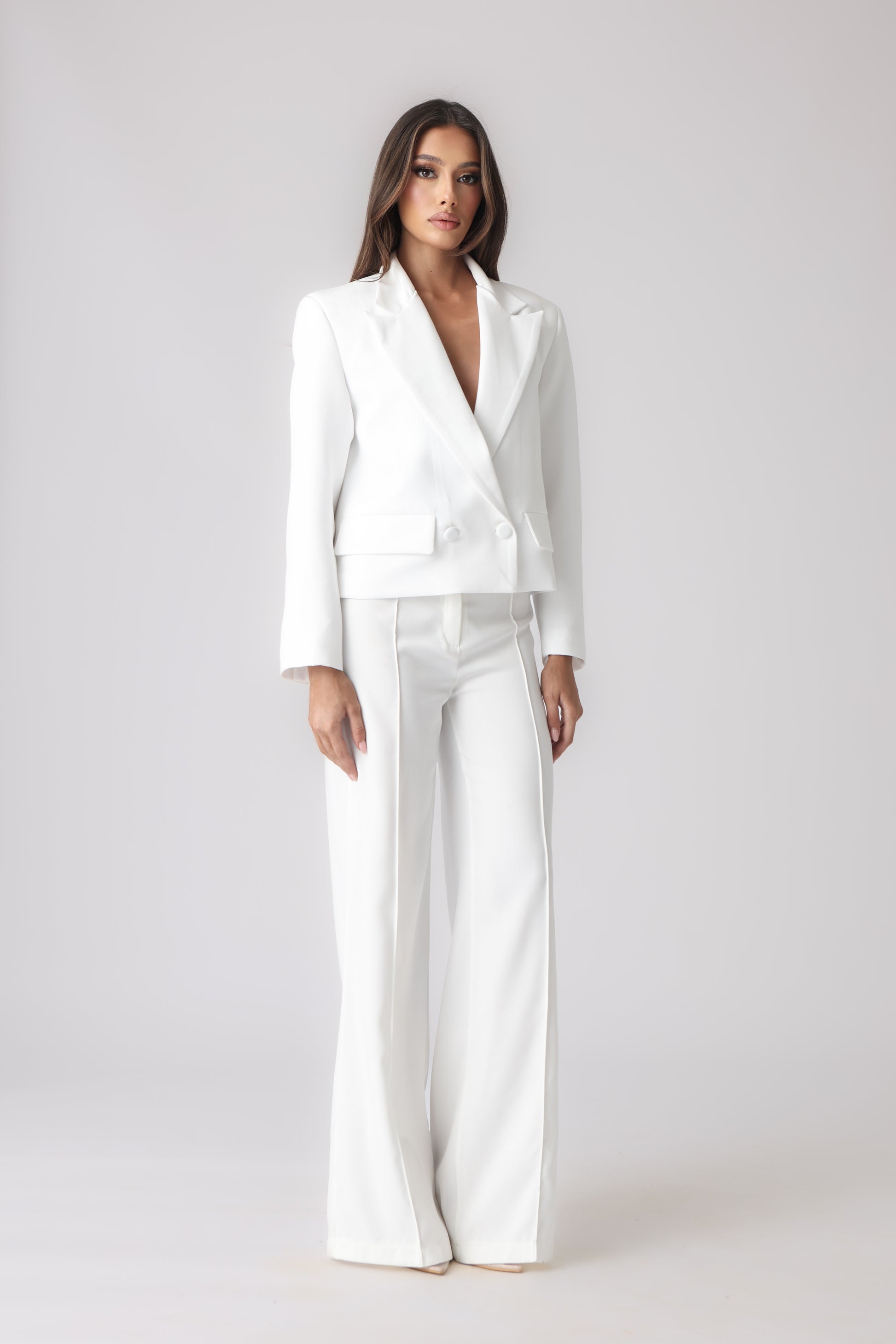 ASHLYNE CROPPED BLAZER