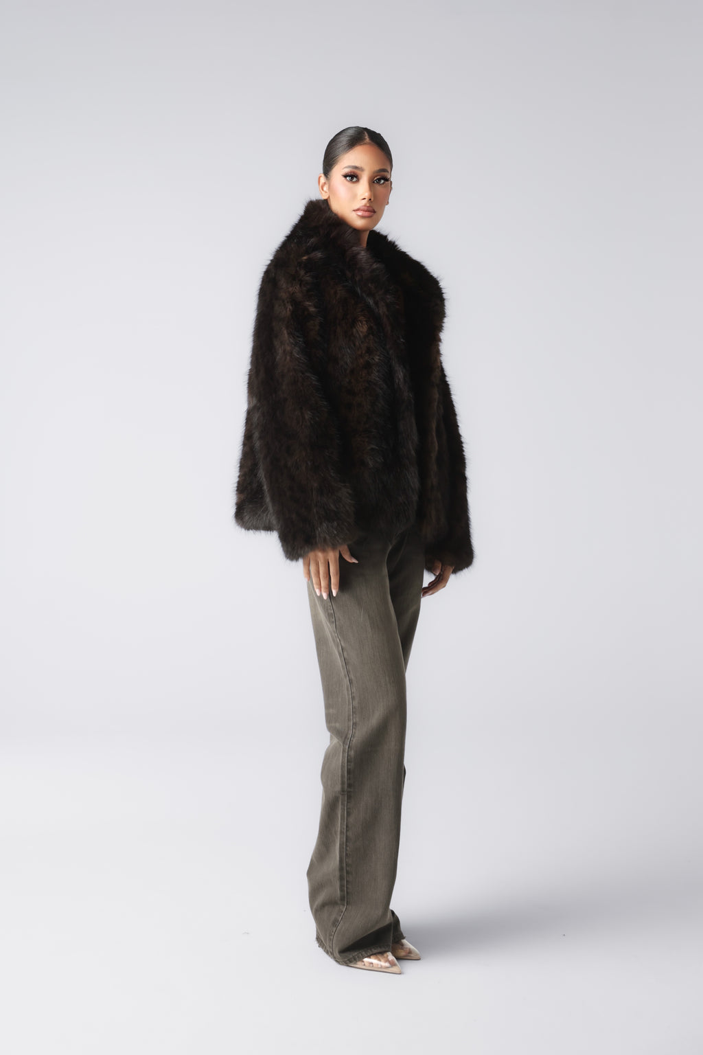 MIBELLE FURR JACKET