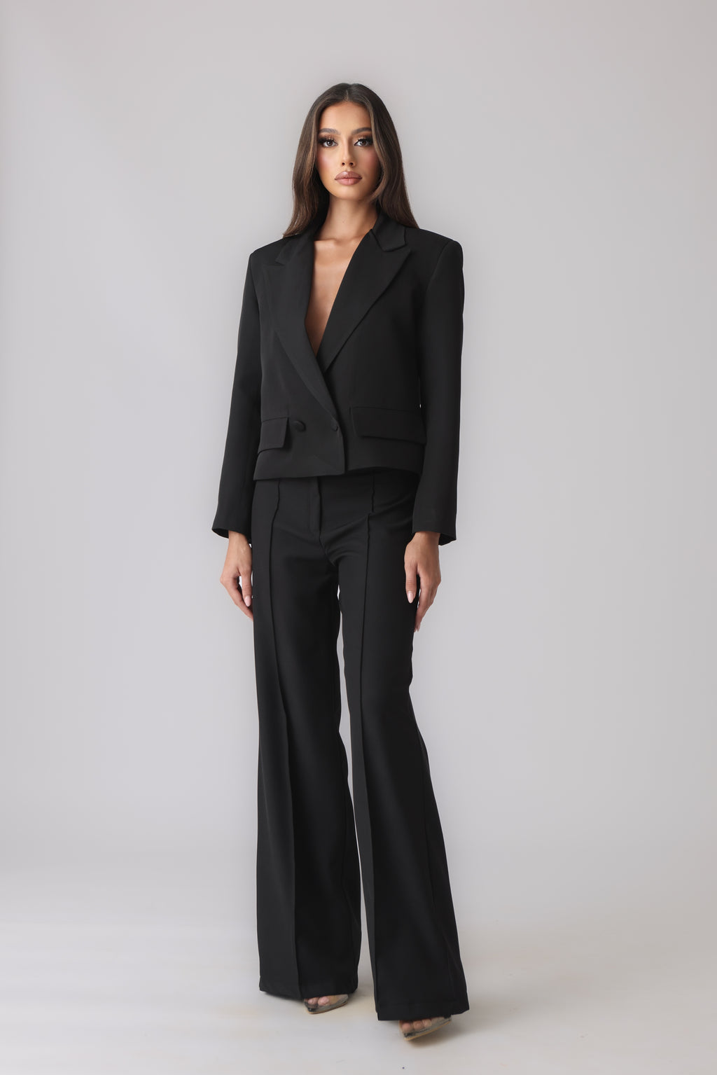 ASHLYNE CROPPED BLAZER