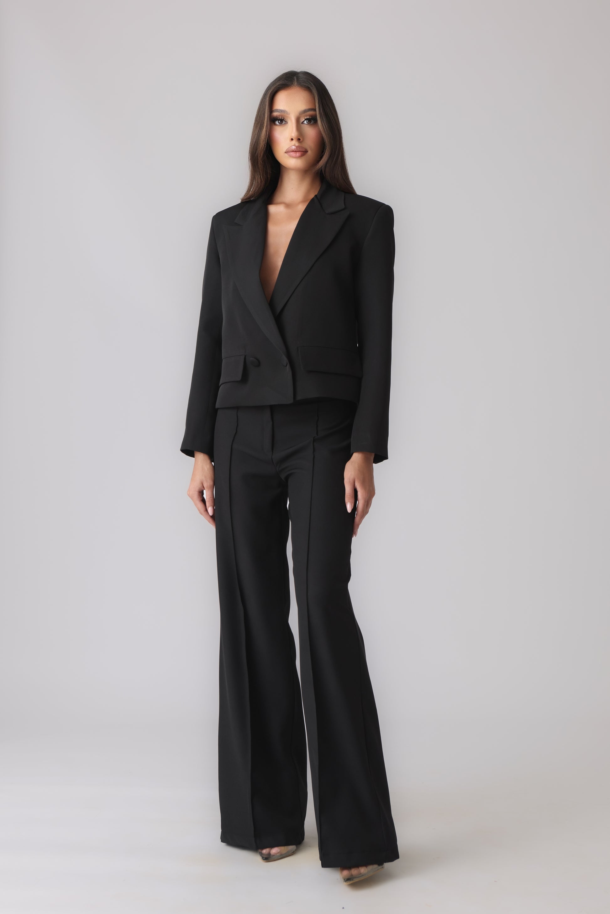 ASHLYNE CROPPED BLAZER