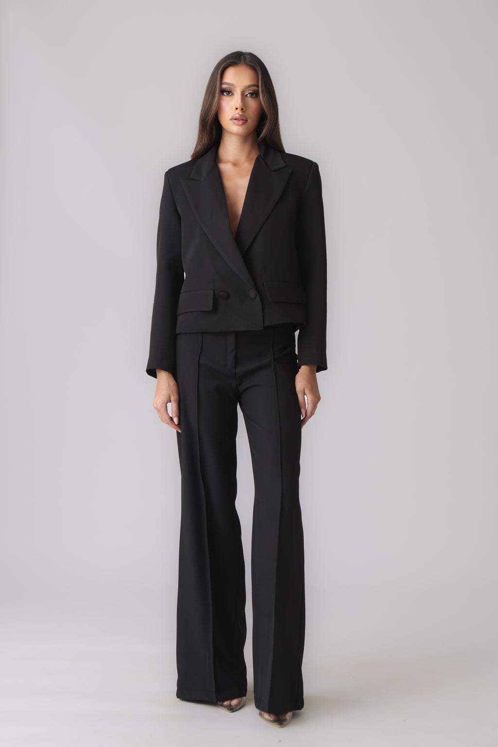 ASHLYNE CROPPED BLAZER