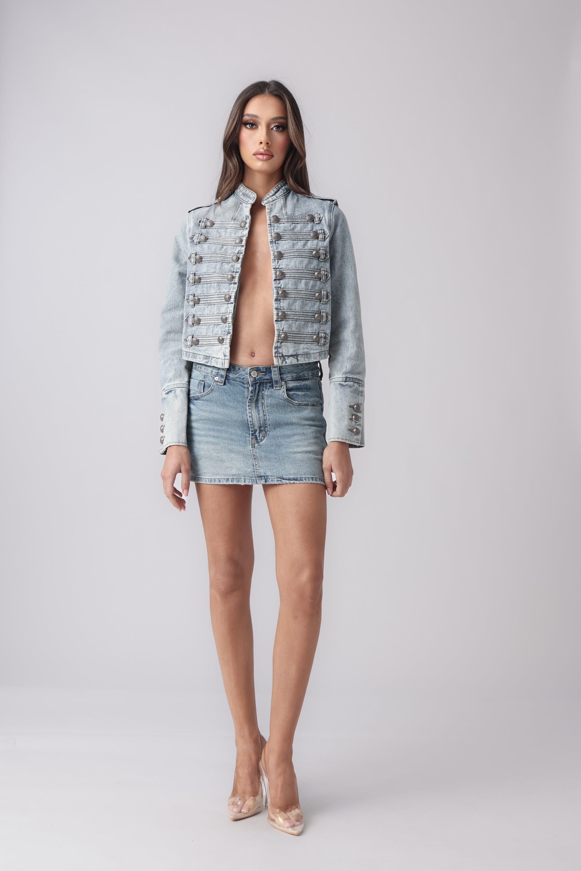 MICHAELA DENIM SKIRT