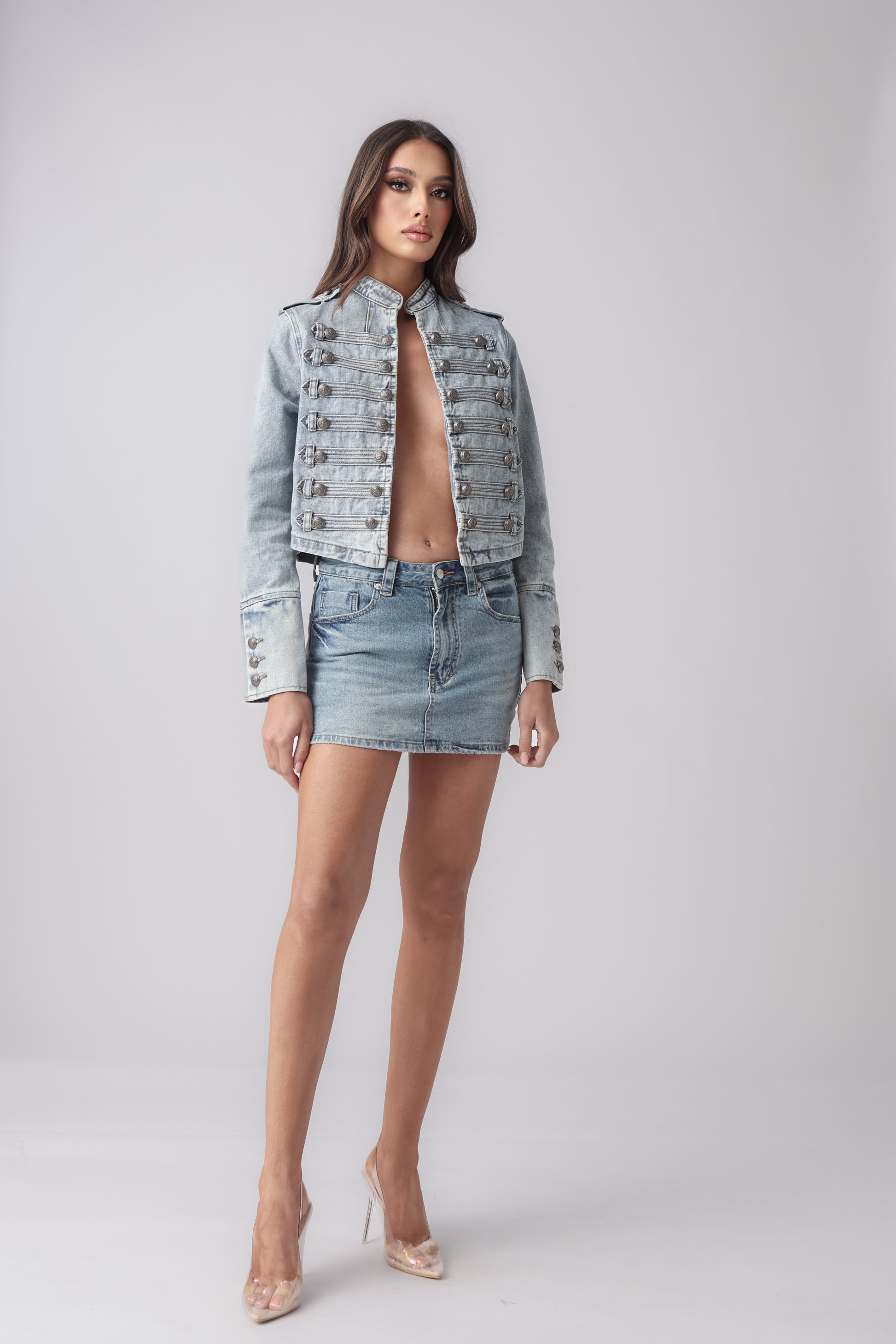 MICHAELA DENIM SKIRT