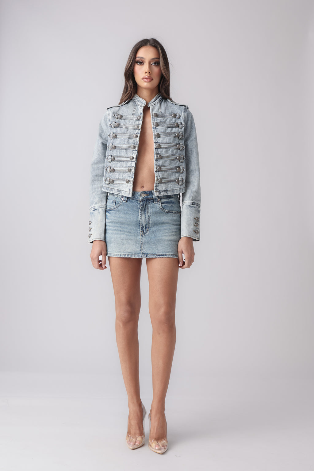 MICHAELA DENIM SKIRT
