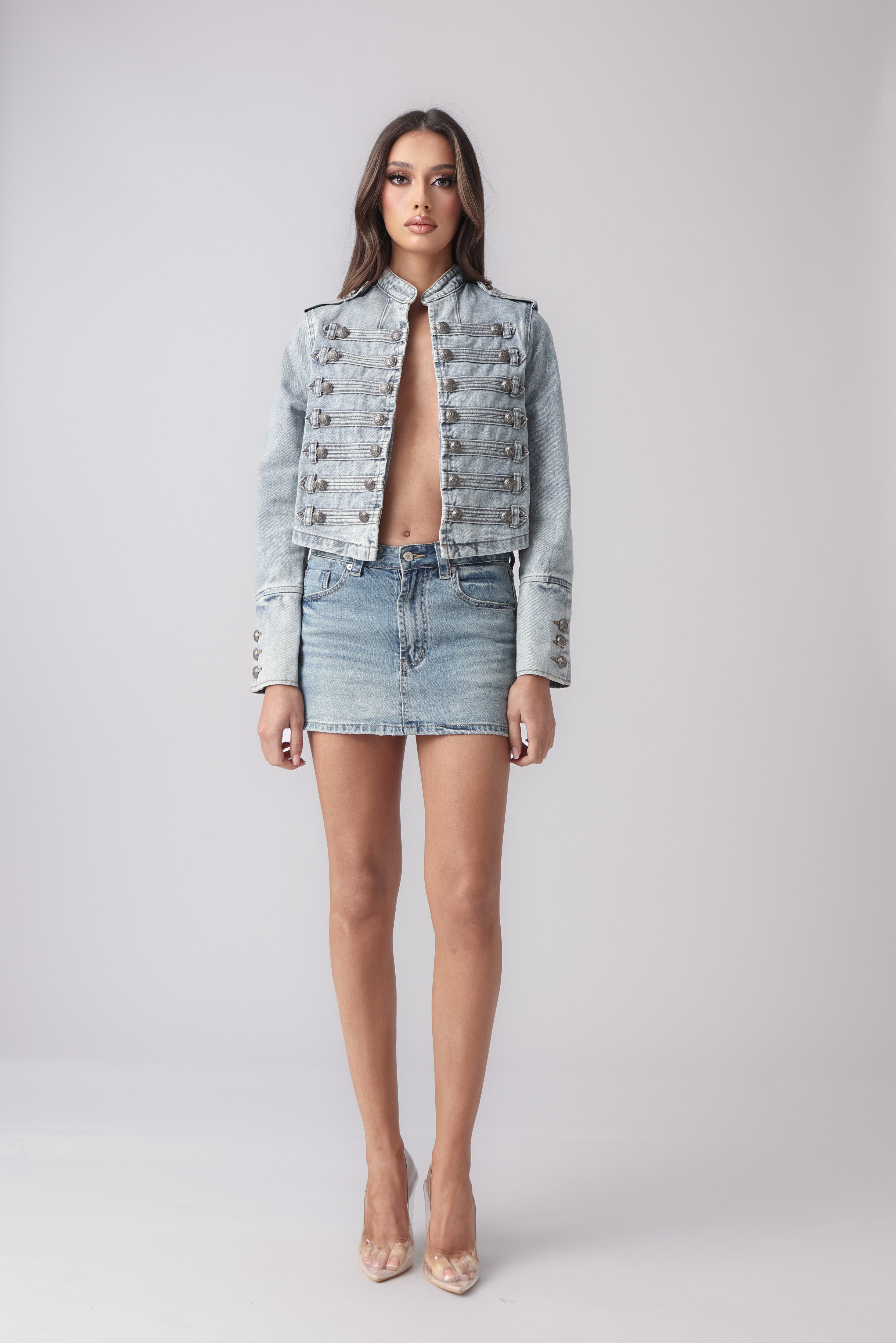 MICHAELA DENIM SKIRT