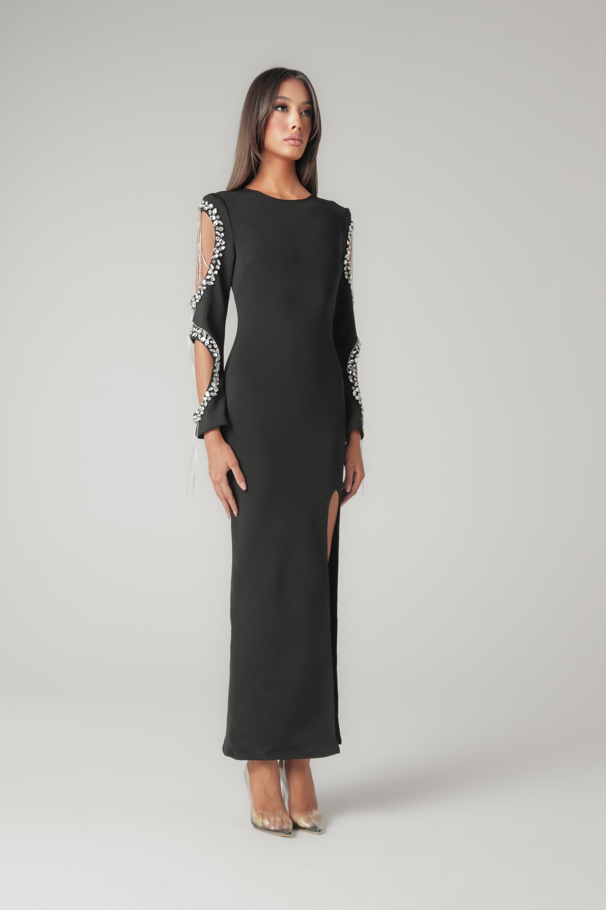 LUMINOUS BANDAGE DRESS