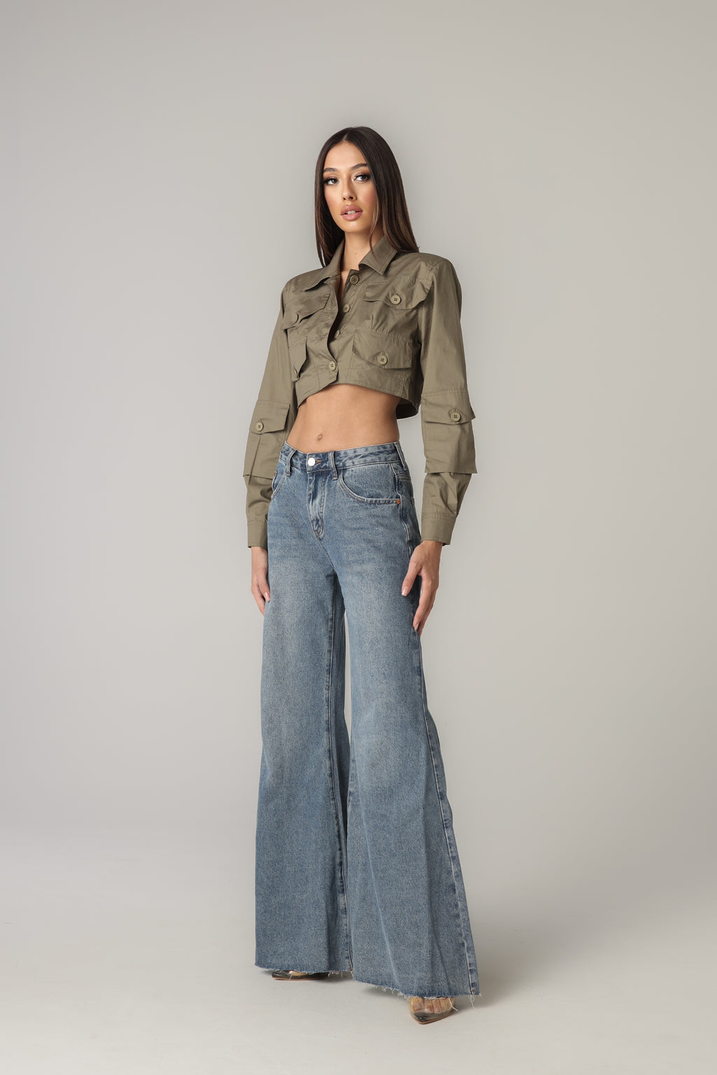 BETTY CROPPED SHIRT