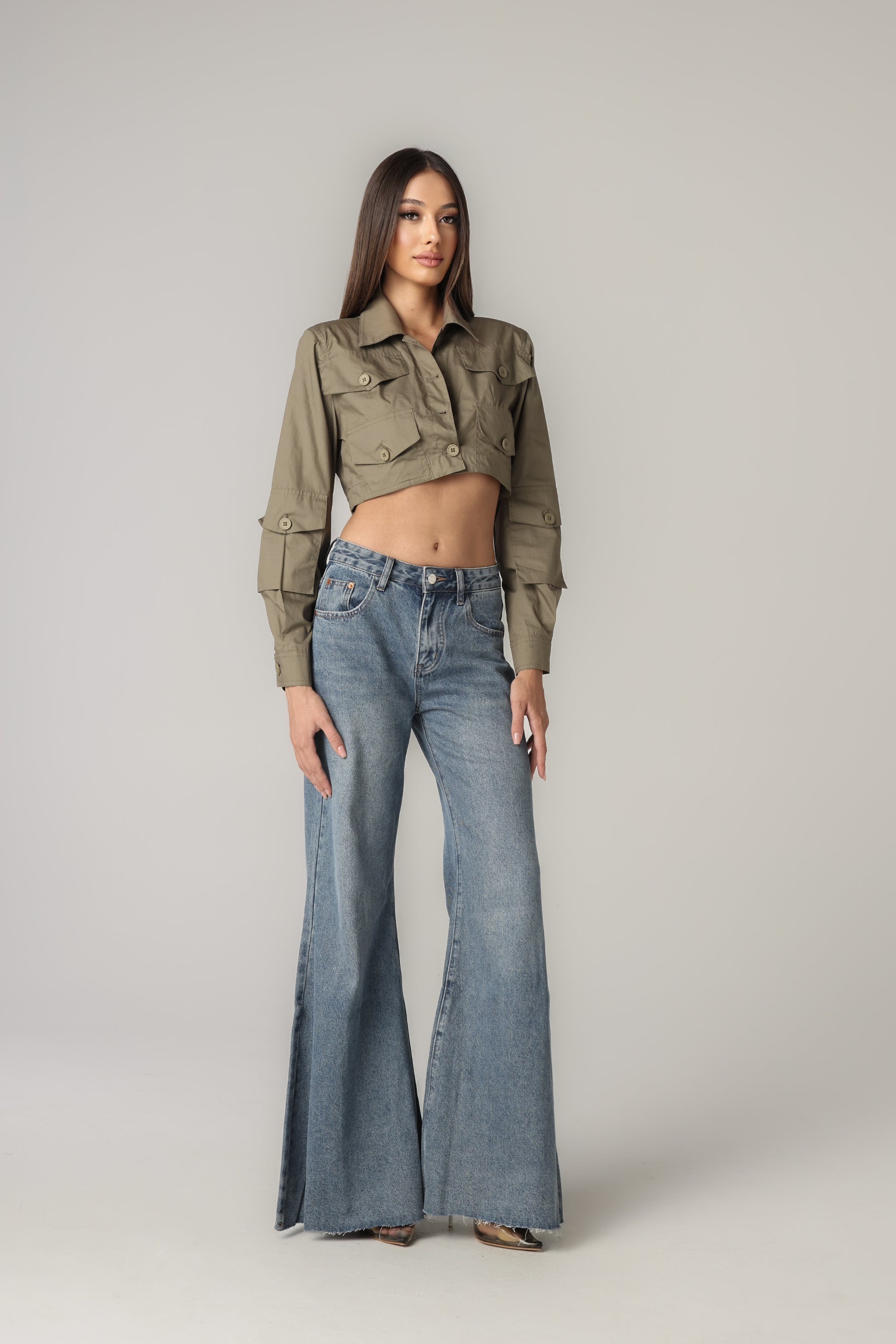 BETTY CROPPED SHIRT