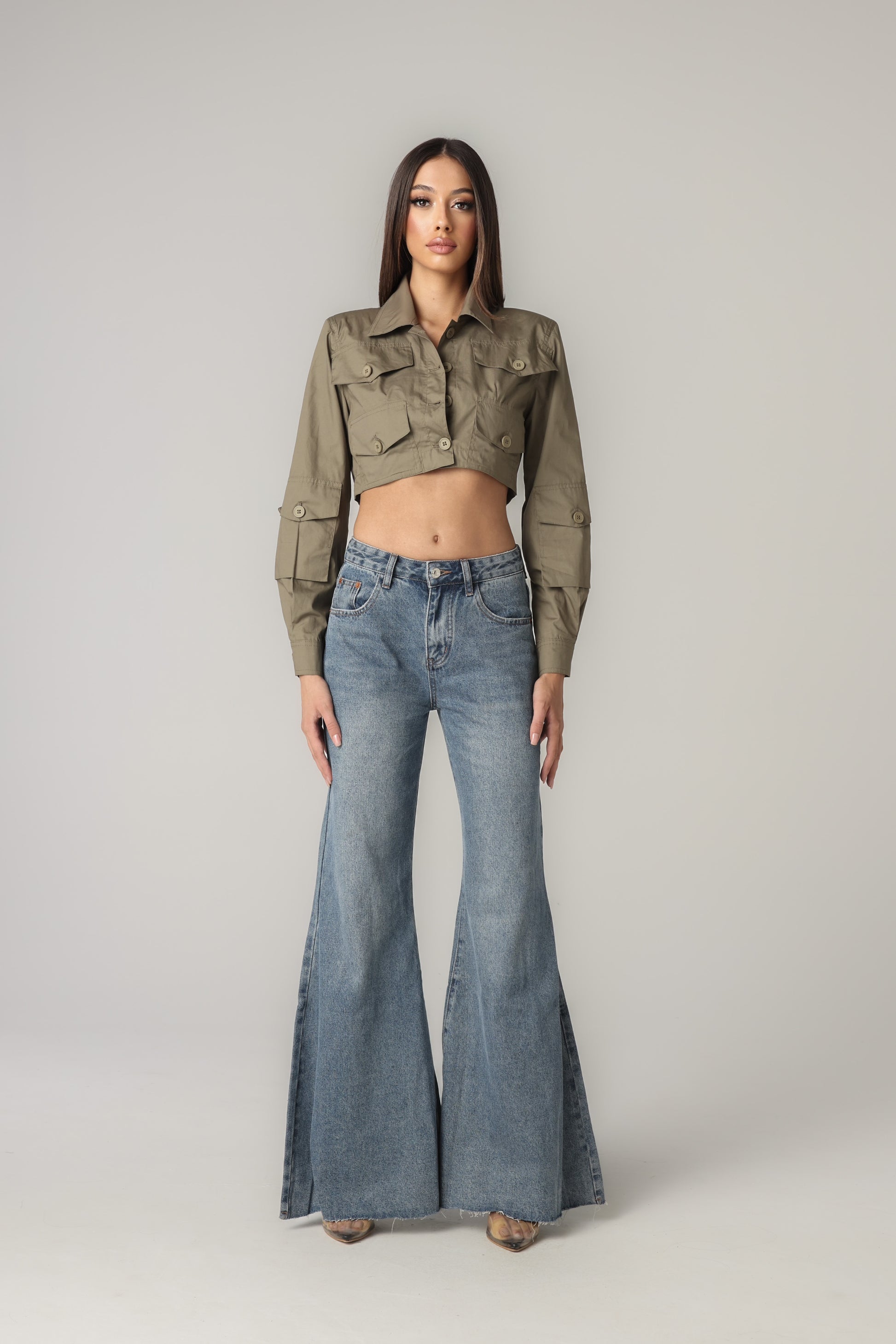 BETTY CROPPED SHIRT
