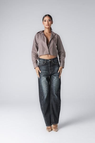 VESNA CROPPED SHIRT