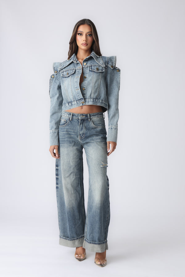 AUBRI DENIM JACKET