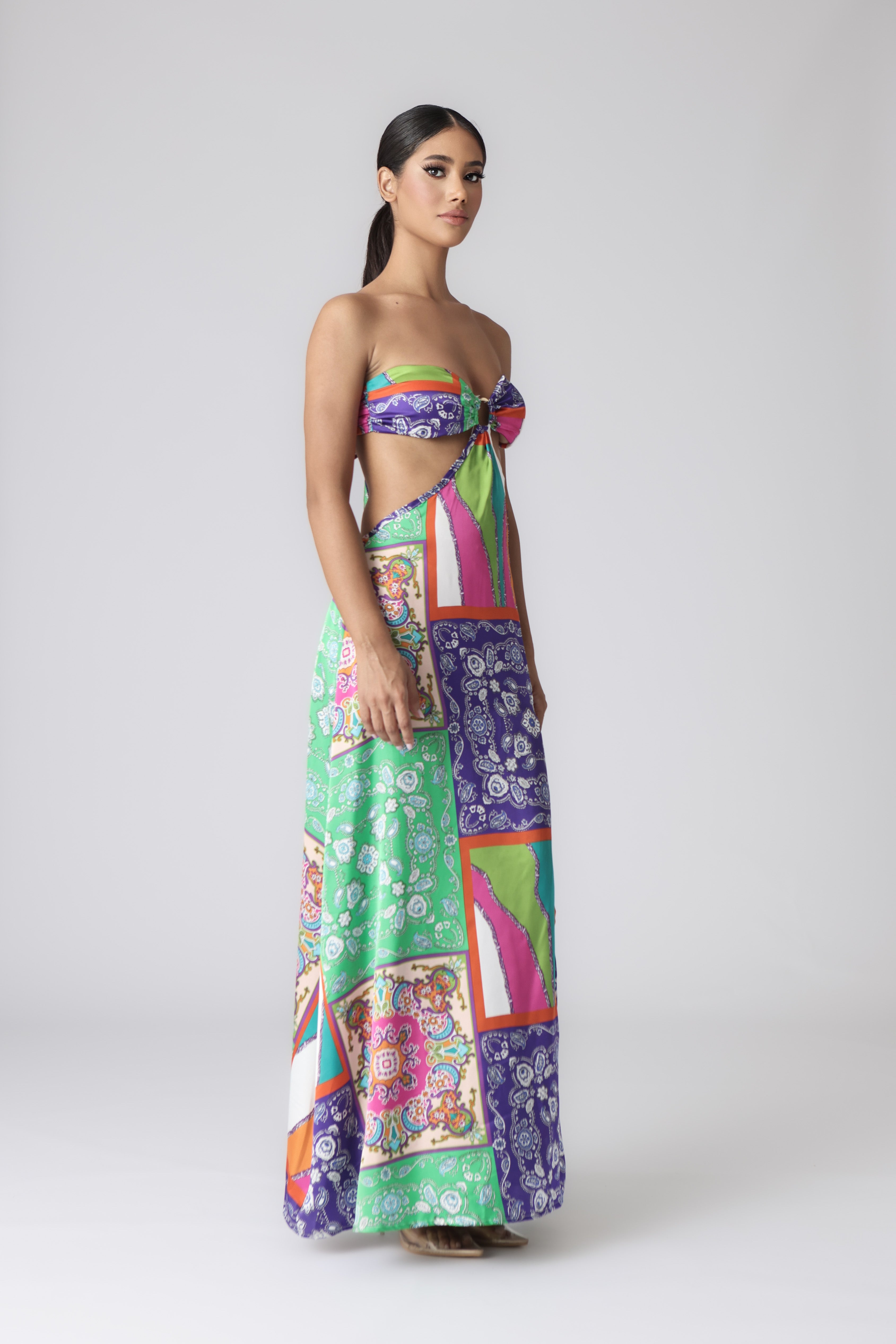 NAJLA MIDI DRESS