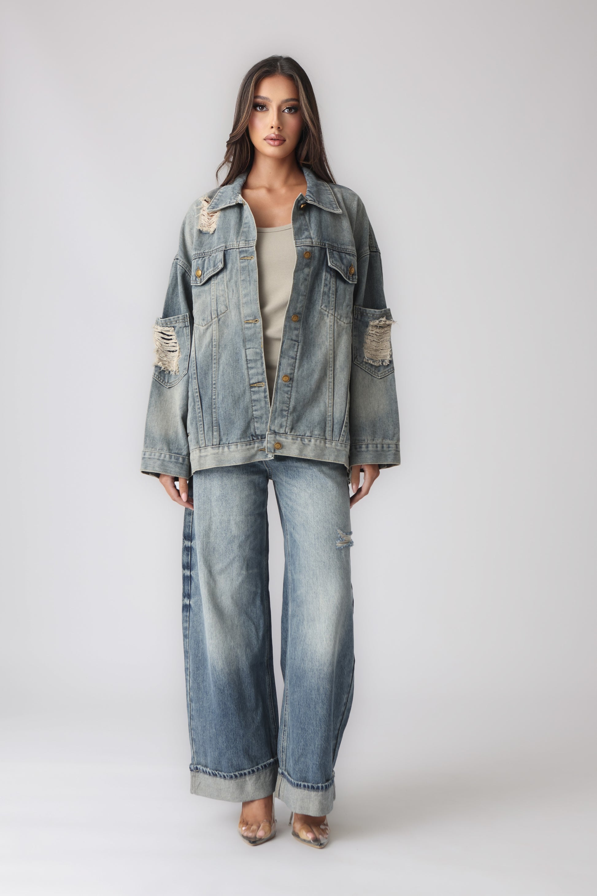 NORAH DENIM JACKET