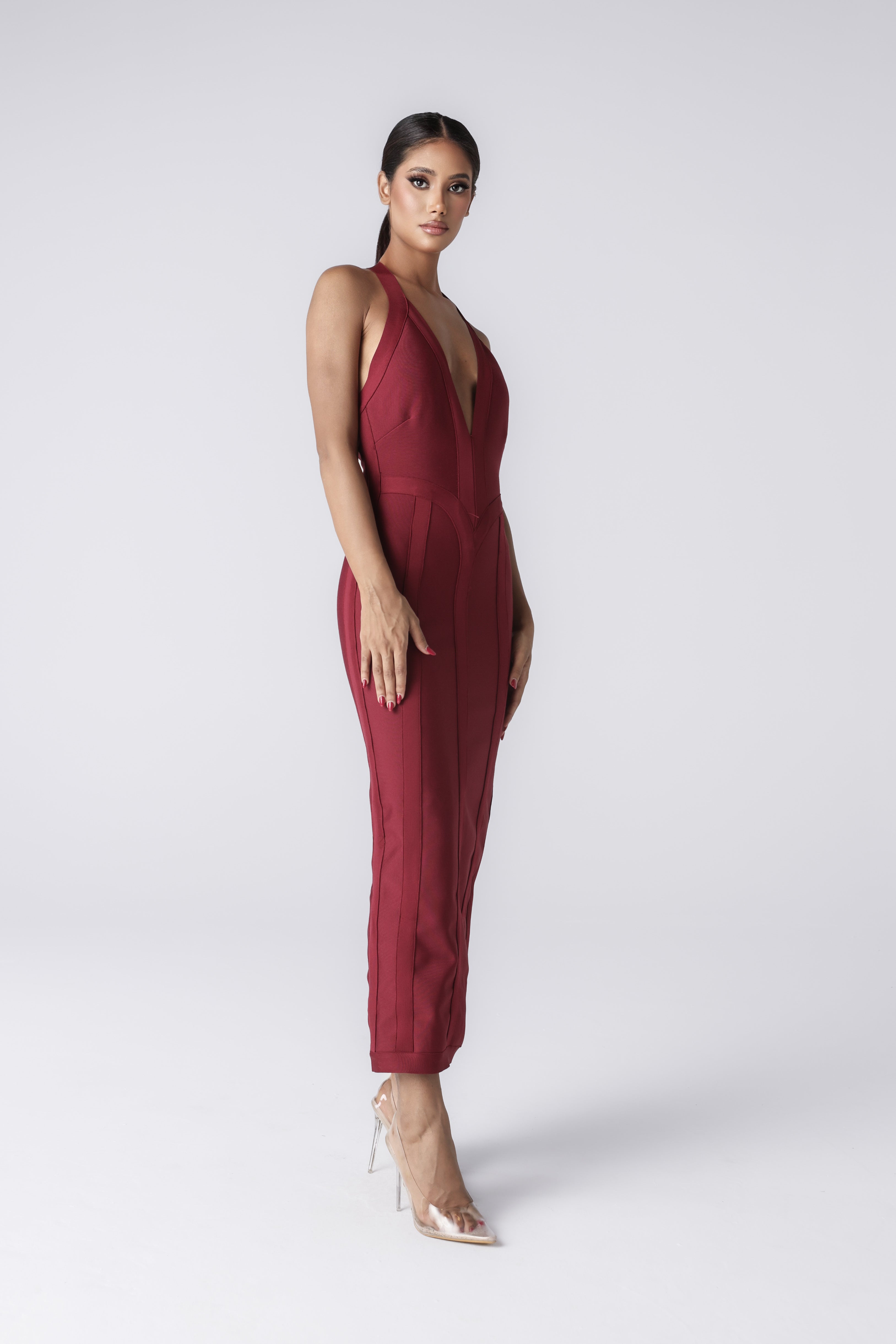 LATE HOUR BANDAGE DRESS