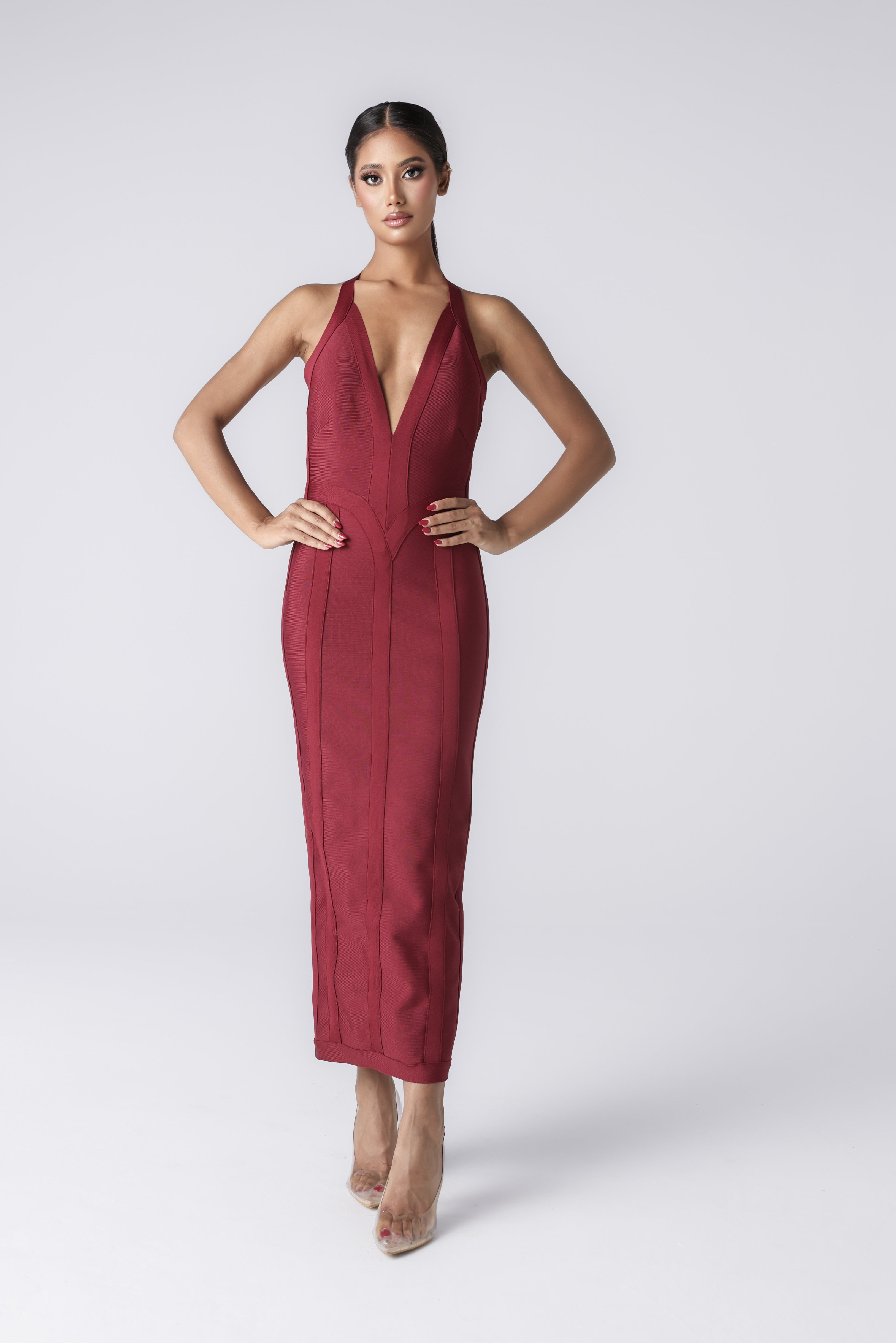 LATE HOUR BANDAGE DRESS