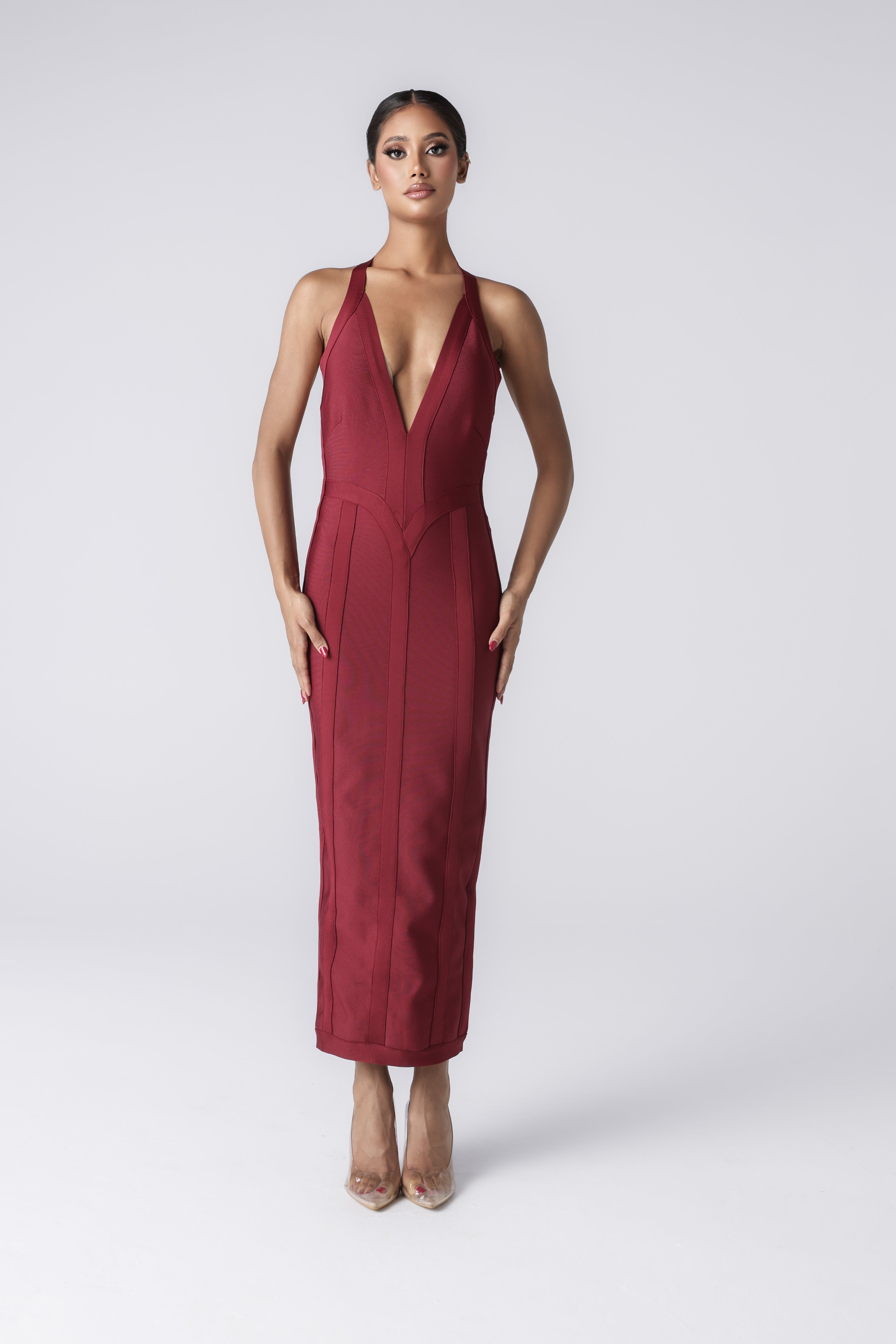LATE HOUR BANDAGE DRESS