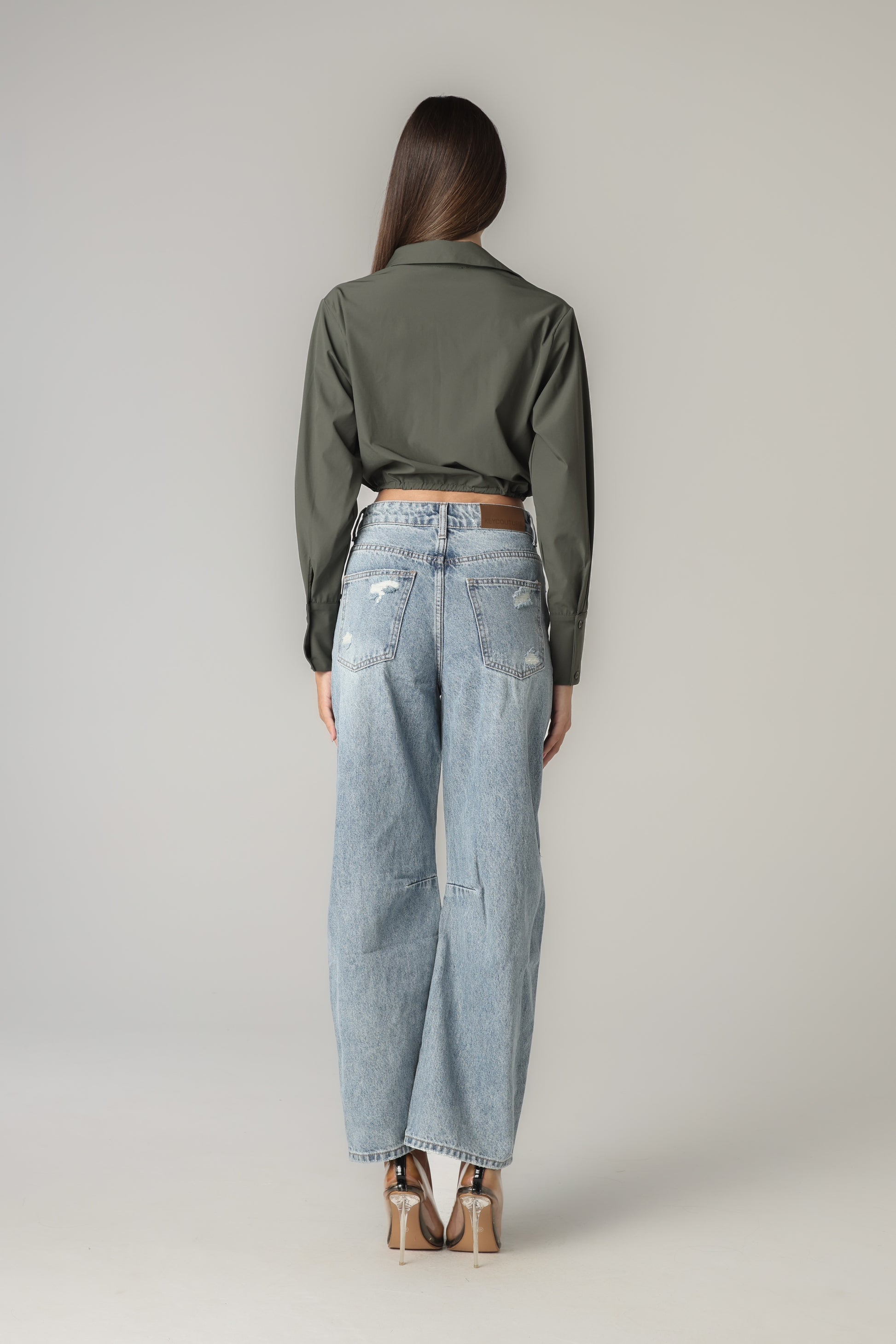 OLIVIANA CROPPED SHIRT
