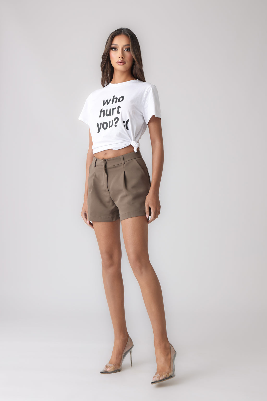 WHO HURT YOU T-SHIRT