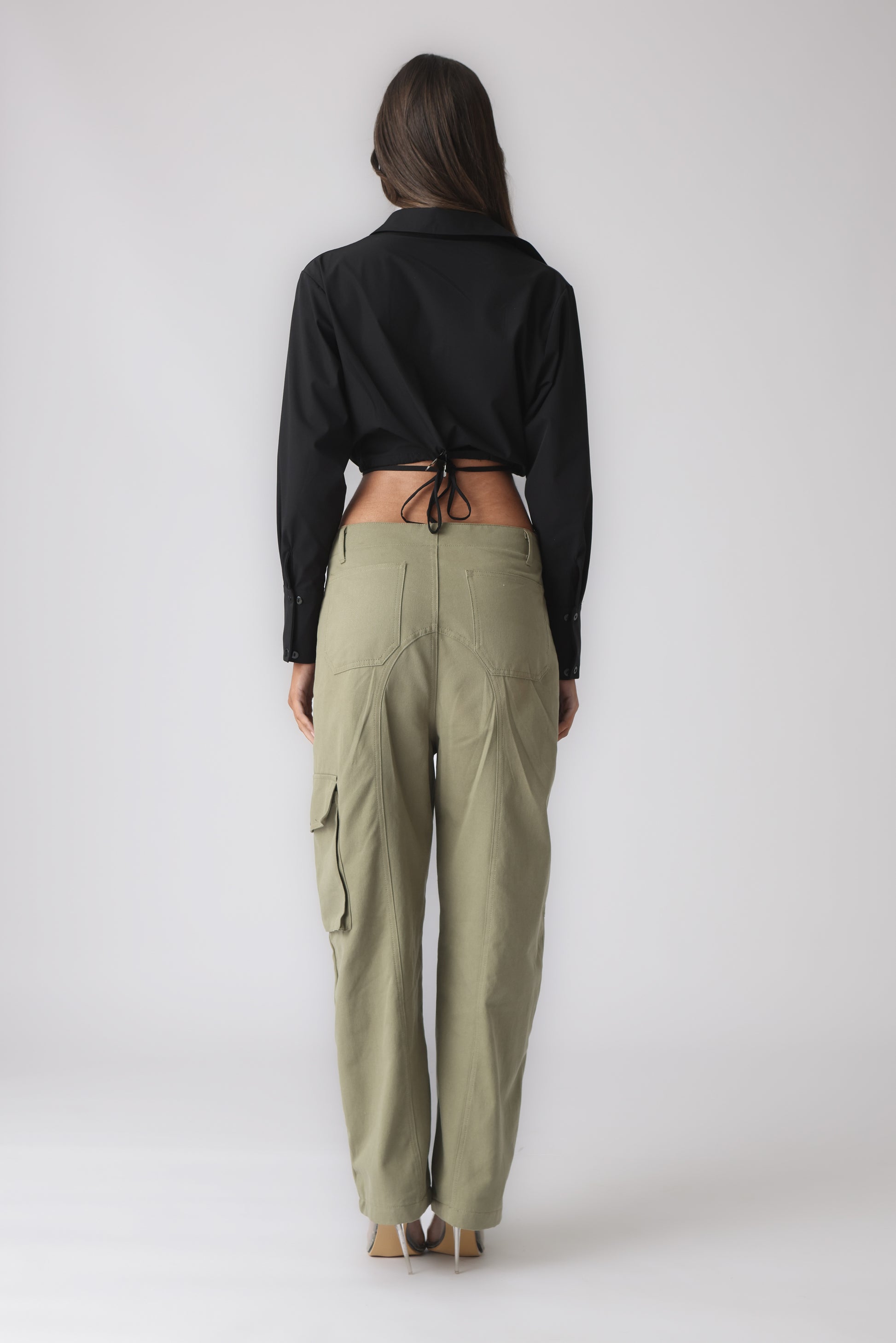 OLIVIANA CROPPED SHIRT