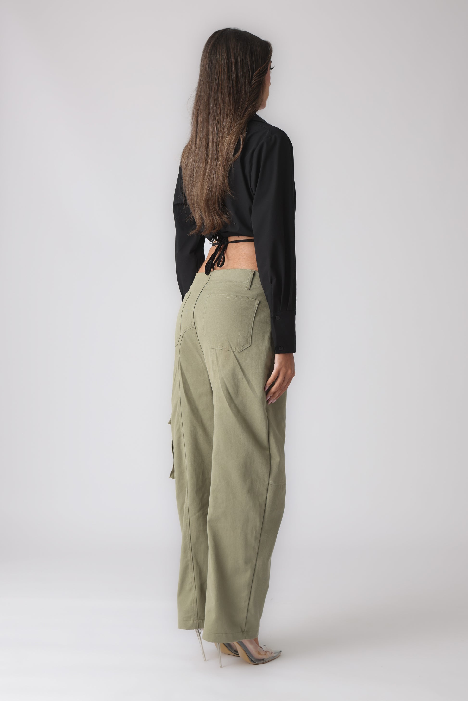 OLIVIANA CROPPED SHIRT