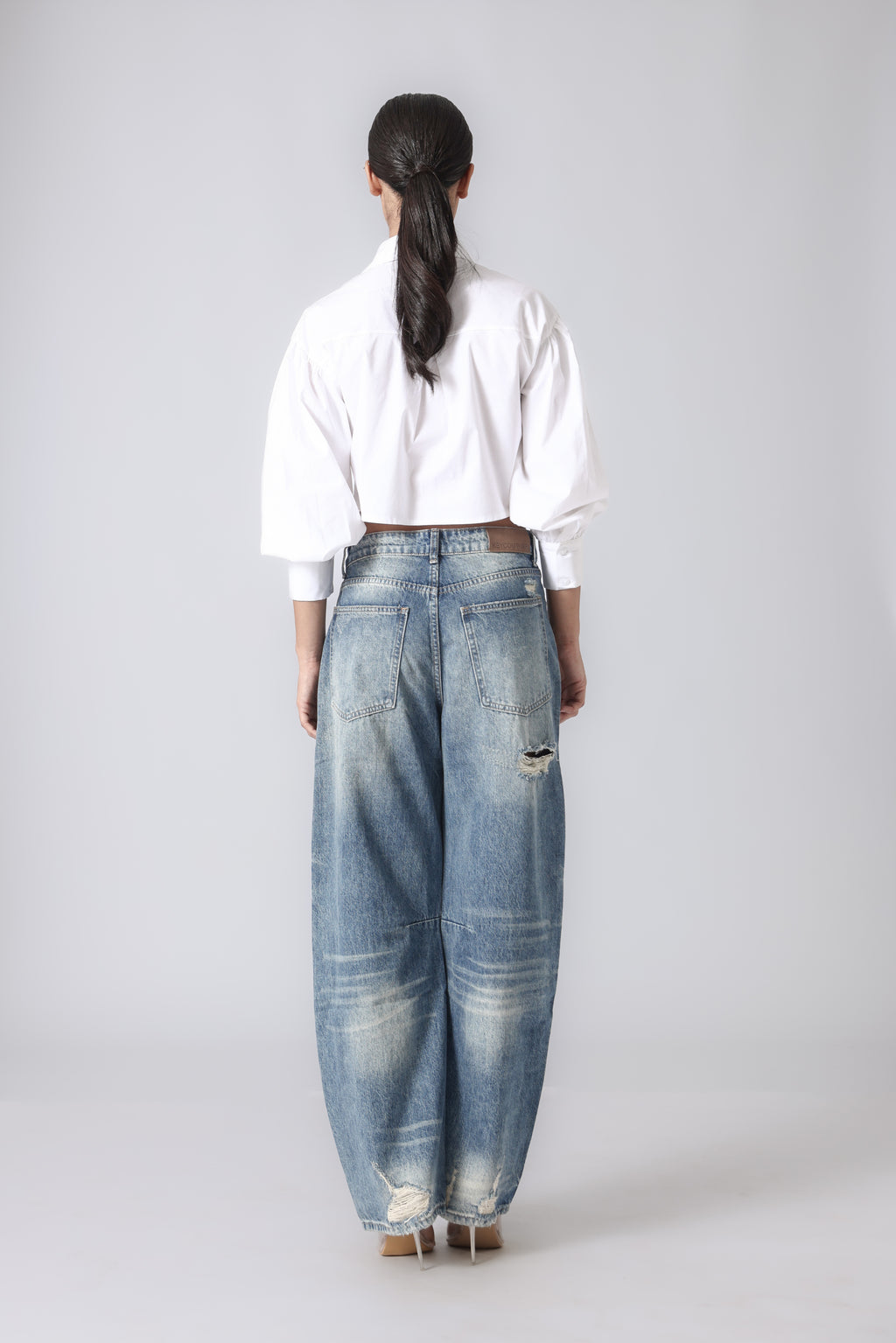 ALAINA CROPPED SHIRT