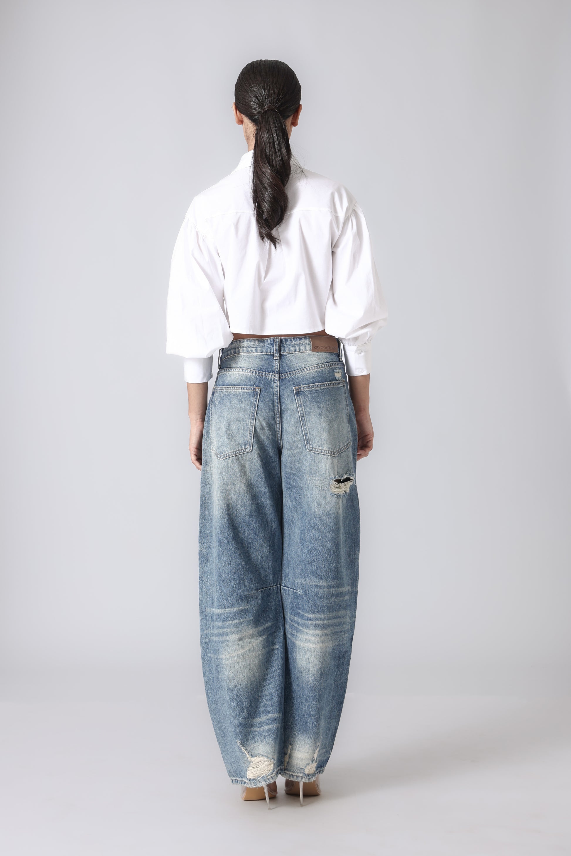 ALAINA CROPPED SHIRT