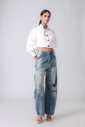 ALAINA CROPPED SHIRT