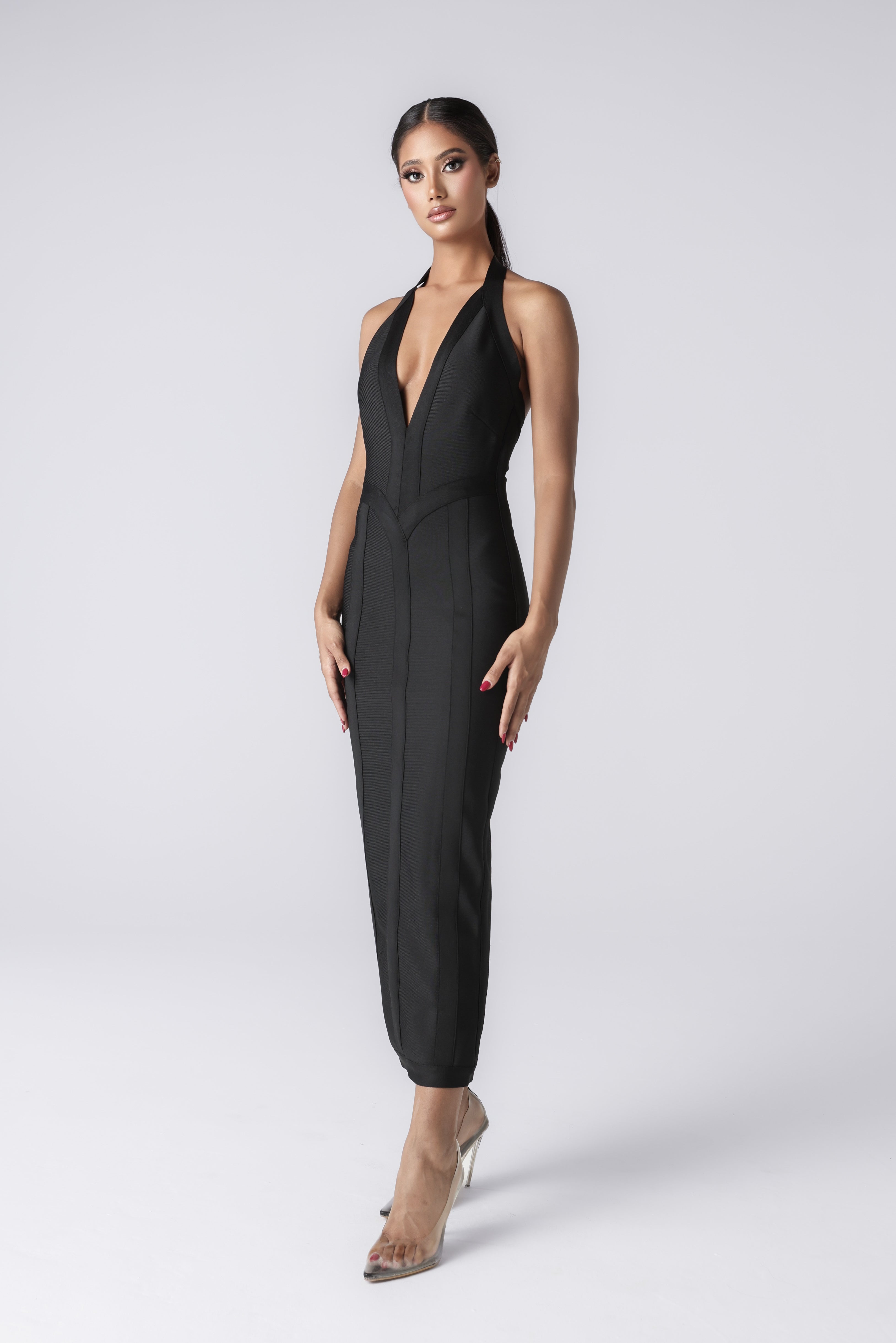 LATE HOUR BANDAGE DRESS